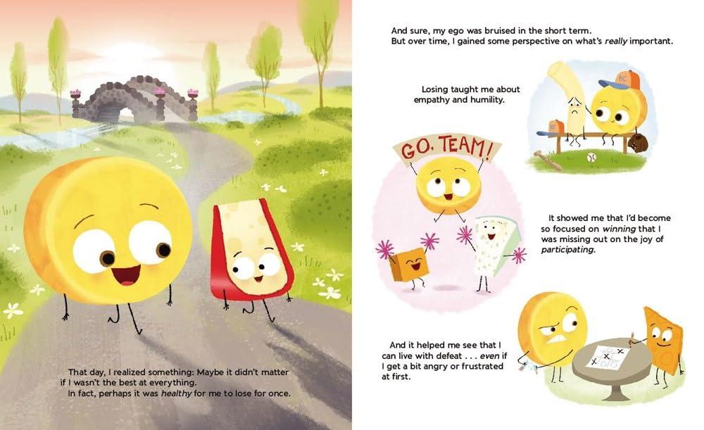 Best Children's Book - The Big Cheese: A Story About Competition, Humility, and Learning to Lose (The Food Group) Review