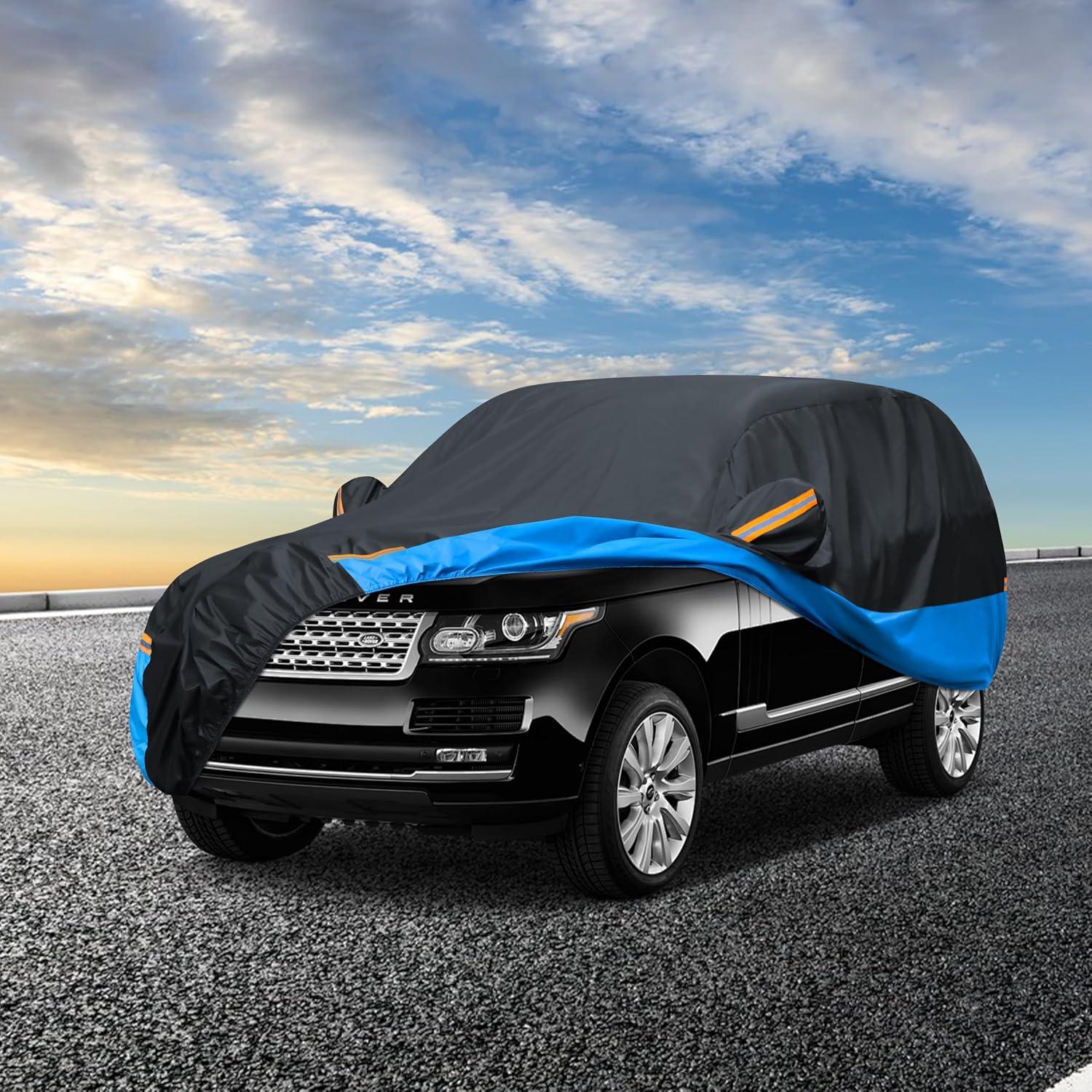 Best SUV Car Cover - Waterproof All Weather Windproof Dustproof UV Review