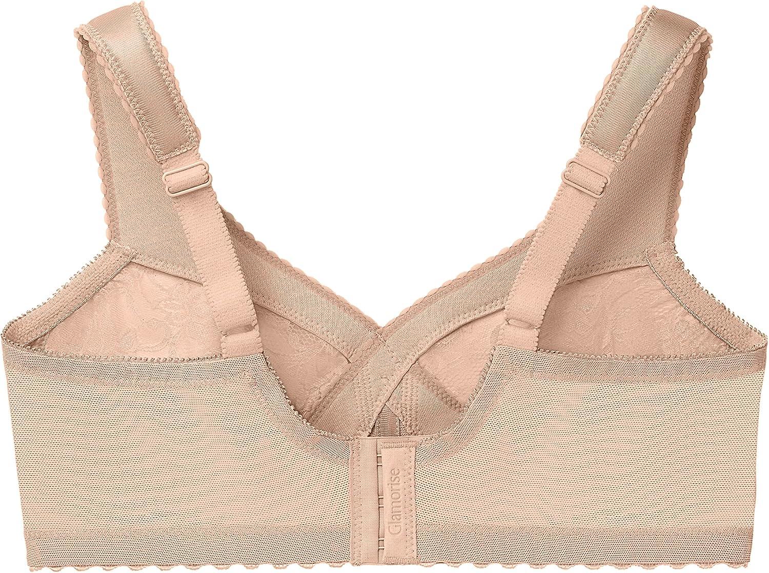 Best Plus Size Support Bra - Glamorise MagicLift Wirefree Review