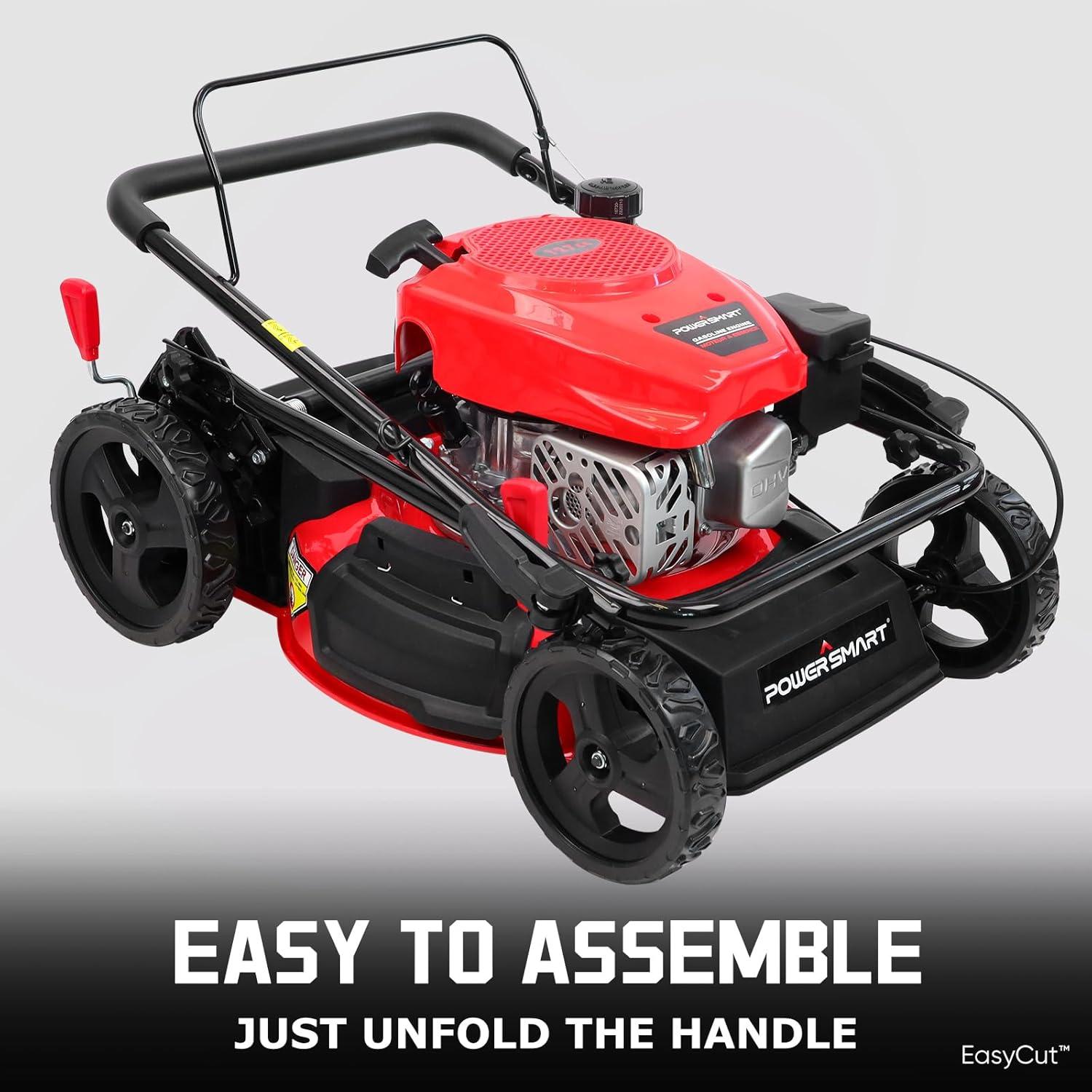 Best Lawn Mower - PowerSmart EasyCut 18-Inch Gas Lawn Mower Review