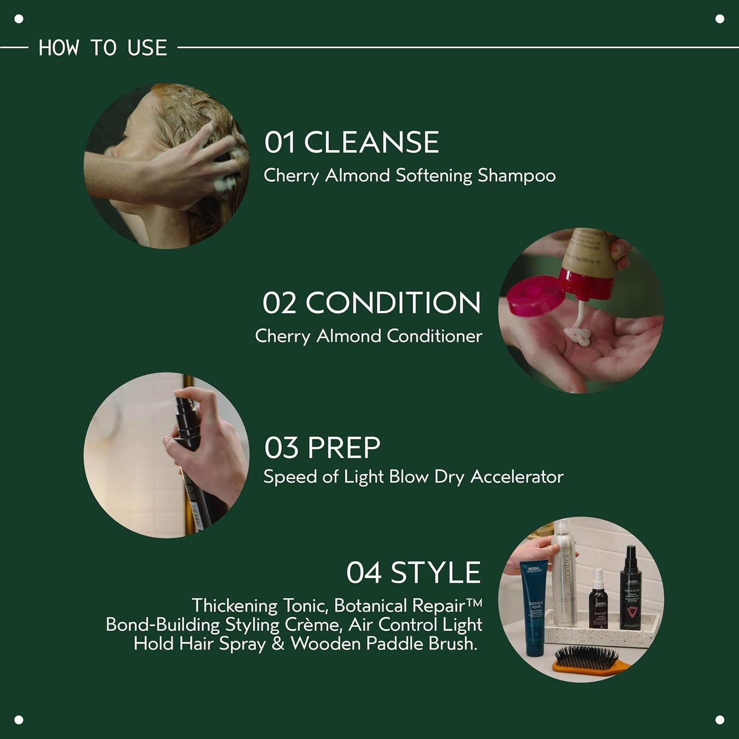 Best Hair Thickening Spray - Aveda Tonic | Instantly Fuller Hair | Fine & Thin Hair | Organic Amla & Wheat | 96% Naturally Derived