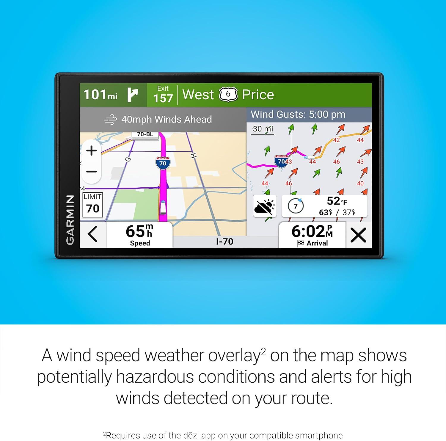 Best Truck Navigation - Garmin dēzl™ OTR620, High-Res 6” GPS Review