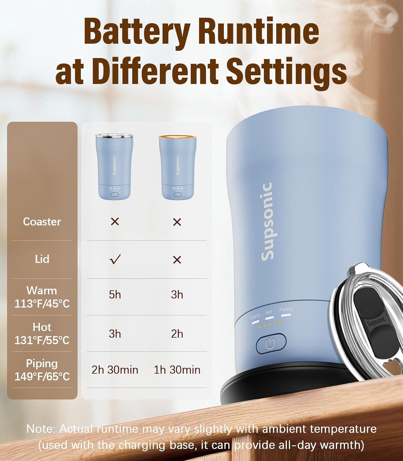 Best Travel & Outdoor Mug - Supsonic 14oz Self-Heating Coffee Review