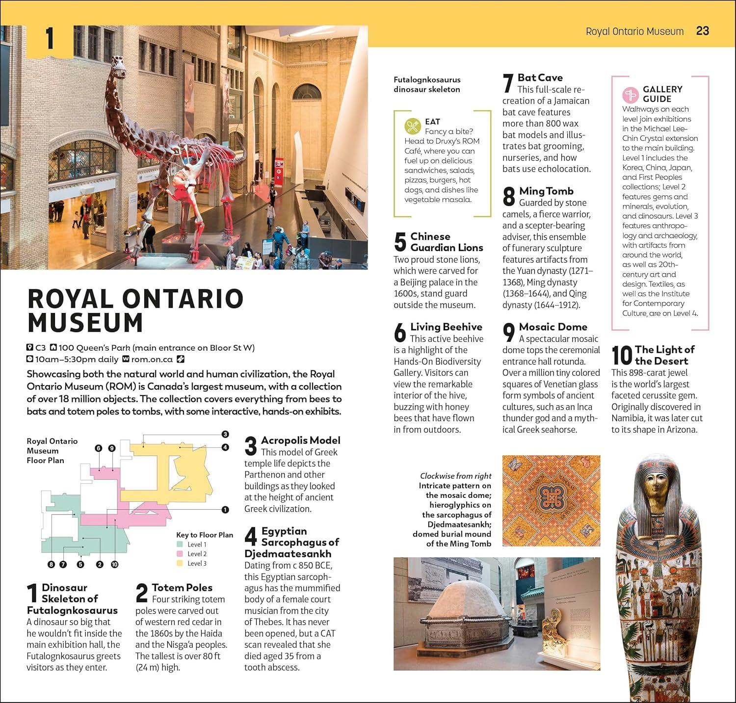 Best Travel Guide - DK Top 10 Toronto: Trip Plans & All-Weather Map Review