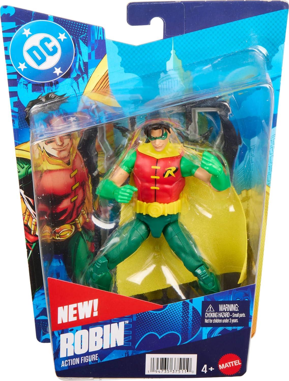 Best Superhero Action Figures - Mattel Robin 6.5 Inch Series 1 Review