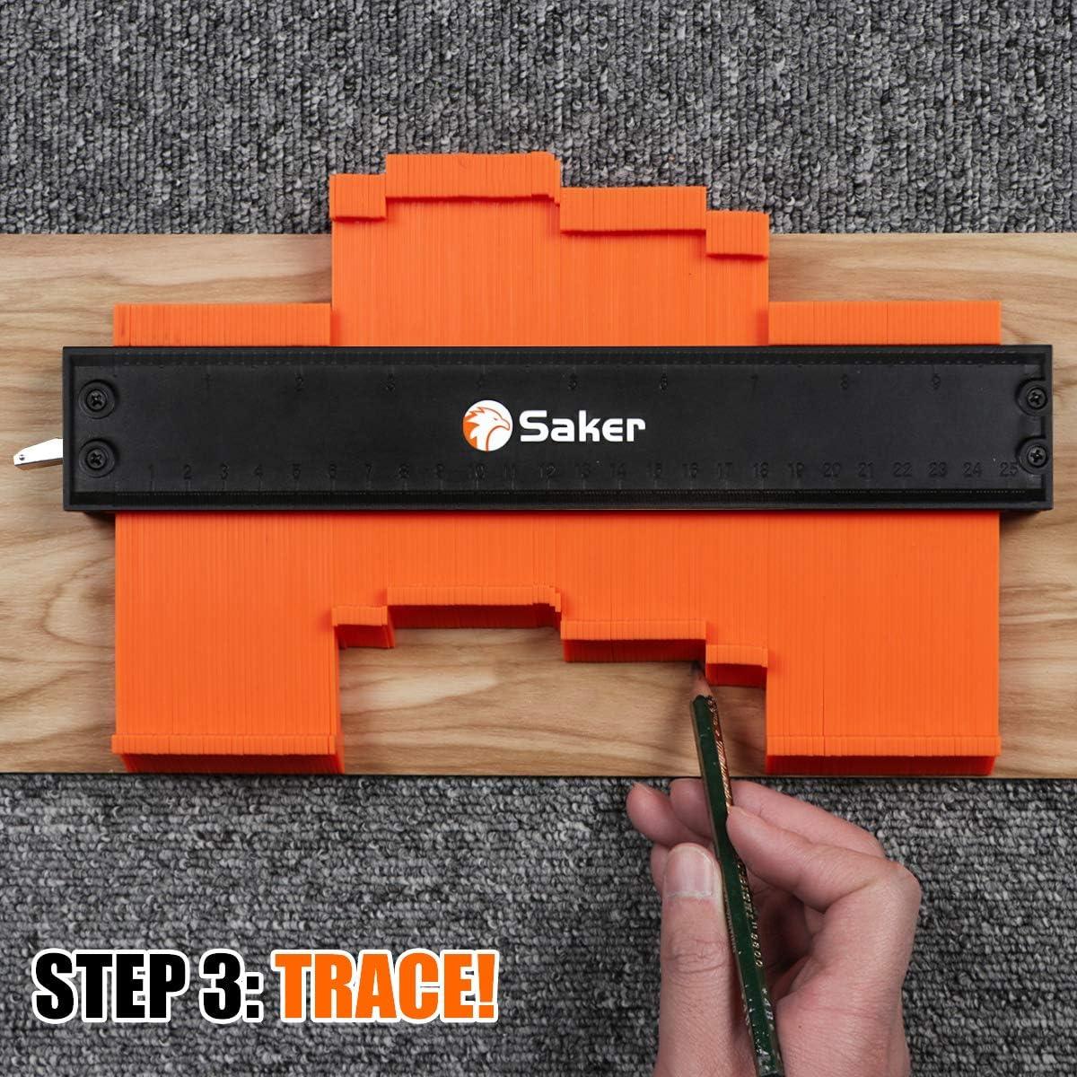 Best Woodworking Tool - Saker Contour Gauge with Lock Review