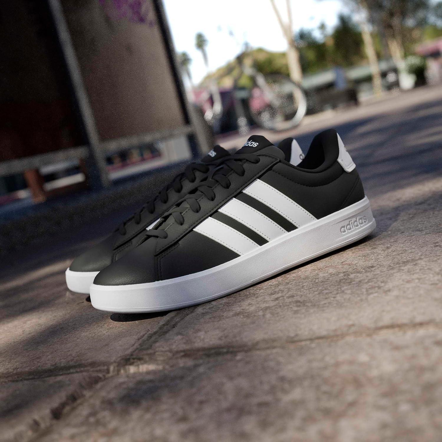 Best Men's Athletic Shoes - adidas Grand Court 3.0 Black/White, 11 Review