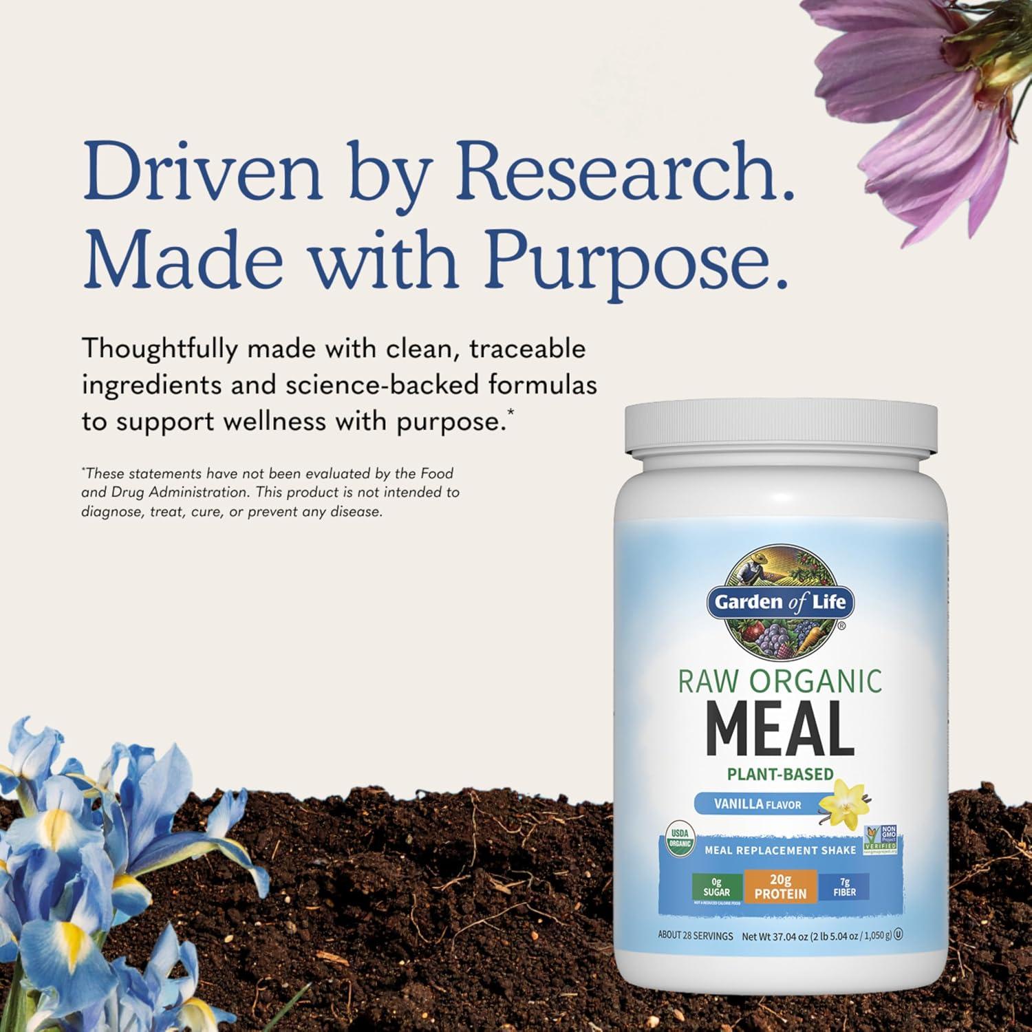 Best Vegan Protein Powder - Garden of Life Meal Replacement Shake Review