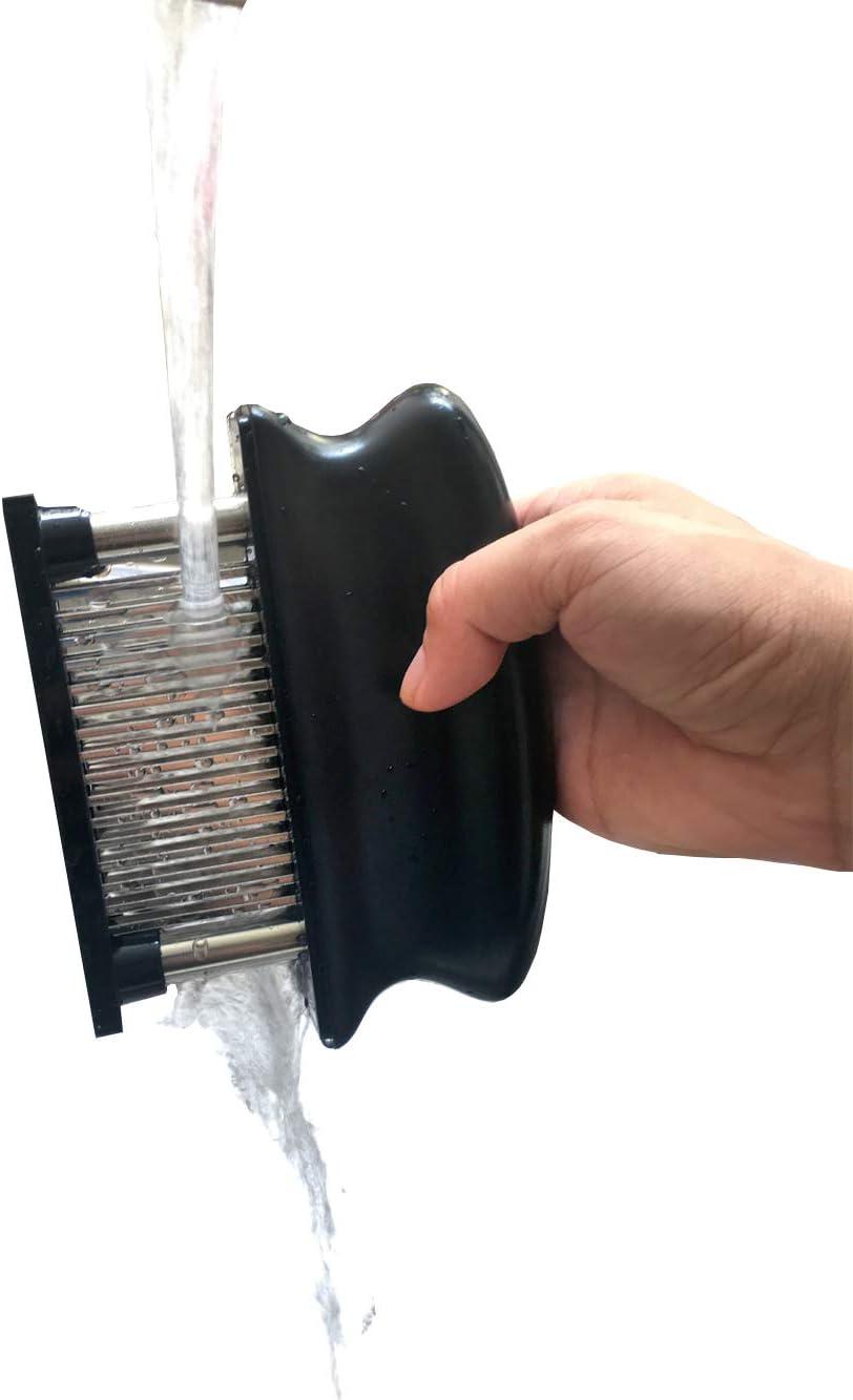 Best Meat Tenderizer - Heavy Duty 48 Steel Needles for Juicy Meat Review