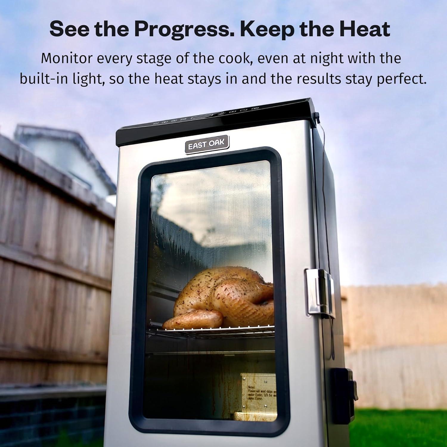 Best Outdoor Electric Smoker - EAST OAK 30 with Meat Probe & Large Cooking Area Review