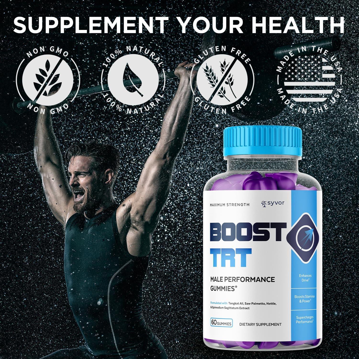 Best Male Performance Supplements - Boost TRT Gummies for Men Review