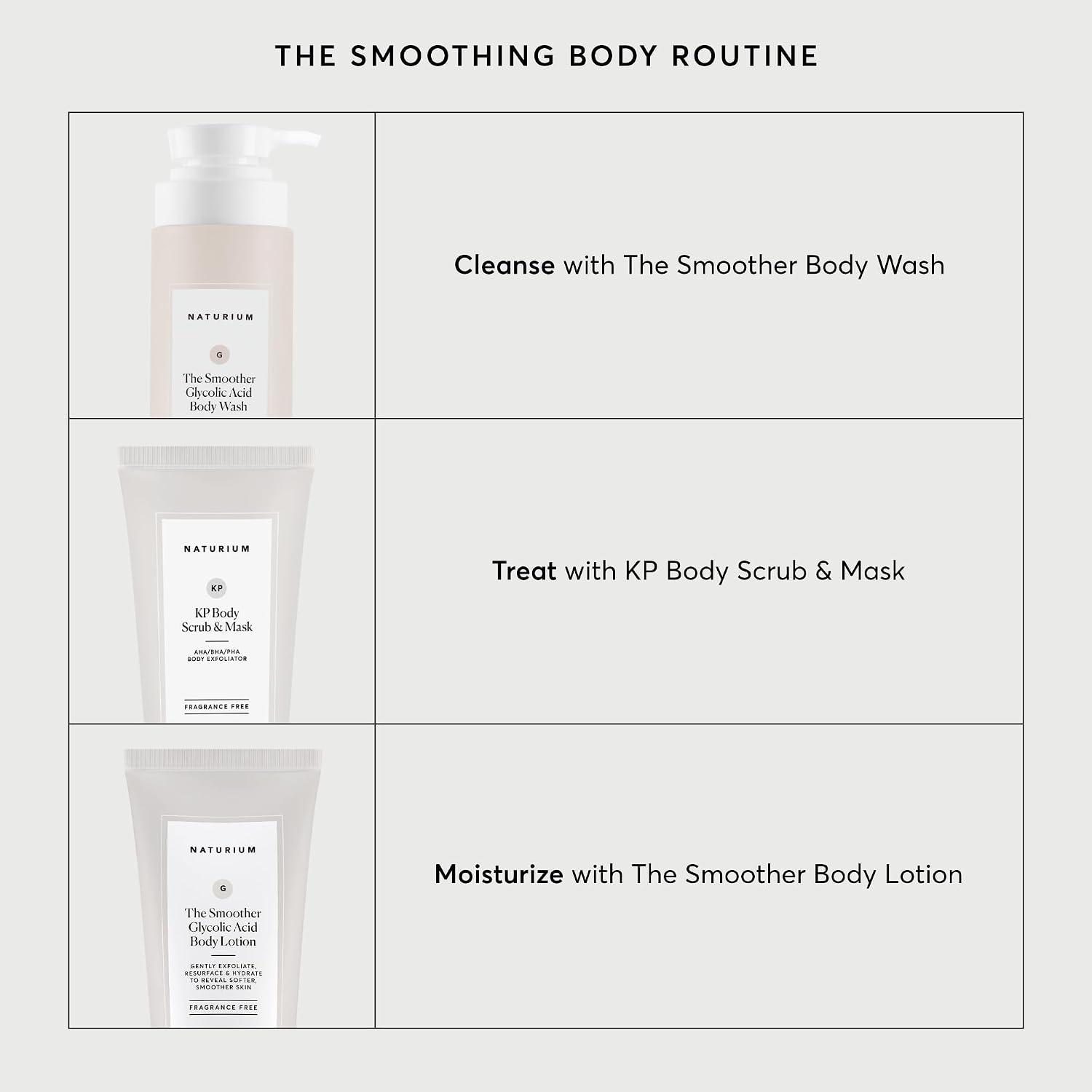 Best Body Exfoliator - Naturium KP Body Scrub & Mask for Skin, 8 oz Review