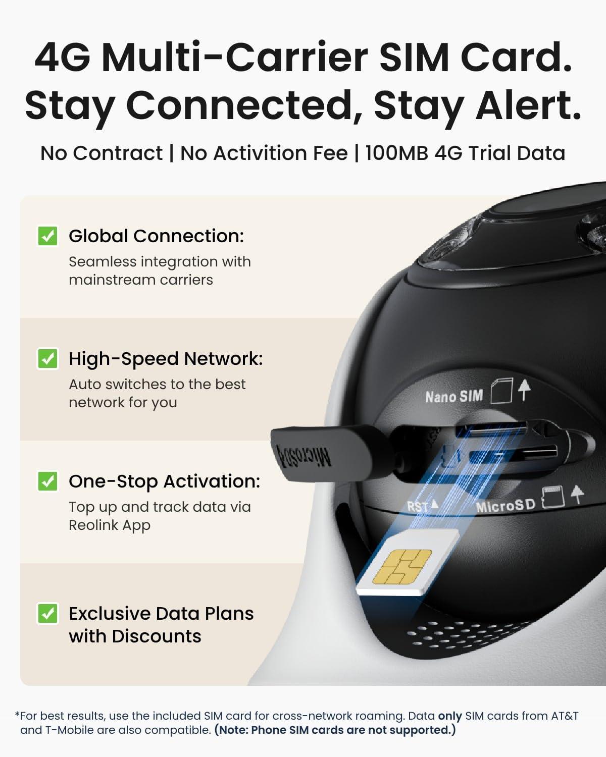 Best Home Security - REOLINK 4K Solar Wireless Cameras with Auto Tracking