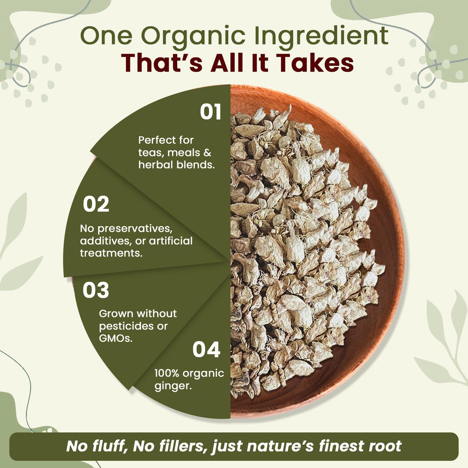 Best Organic Ginger Root - Organic Way Premium Dried Ginger Root Review