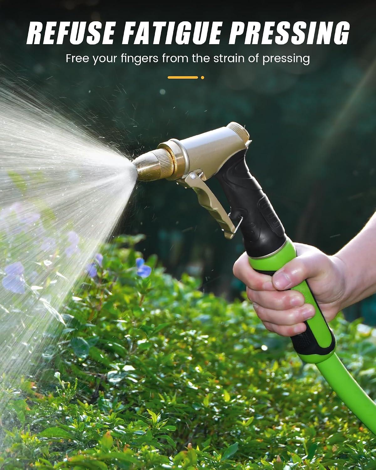 Best Garden Hose Nozzle - RAINPOINT Heavy Duty Metal Spray Review
