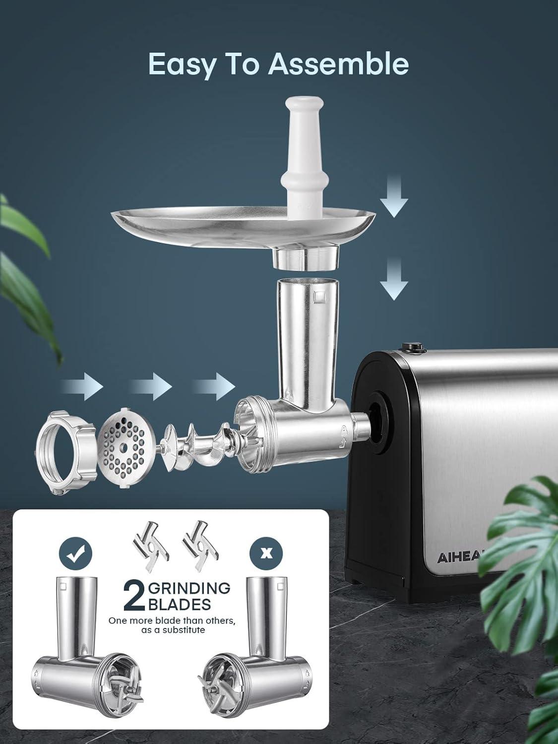 Best Heavy Duty Meat Grinder - Electric Sausage Stuffer Review