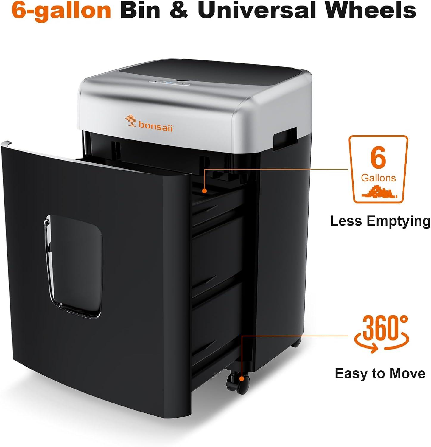 Best Office Shredders - Bonsaii 120-Sheet Autofeed Heavy Duty Review