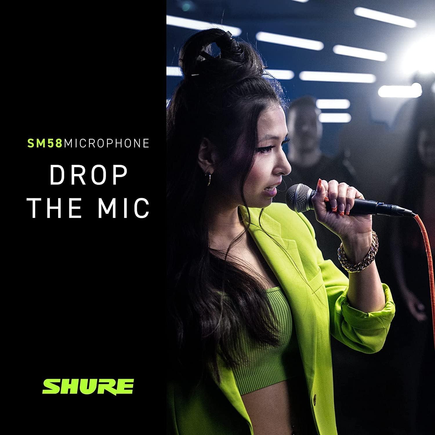 Best Microphone for Singing and Live Performances - Shure SM58-LC Review