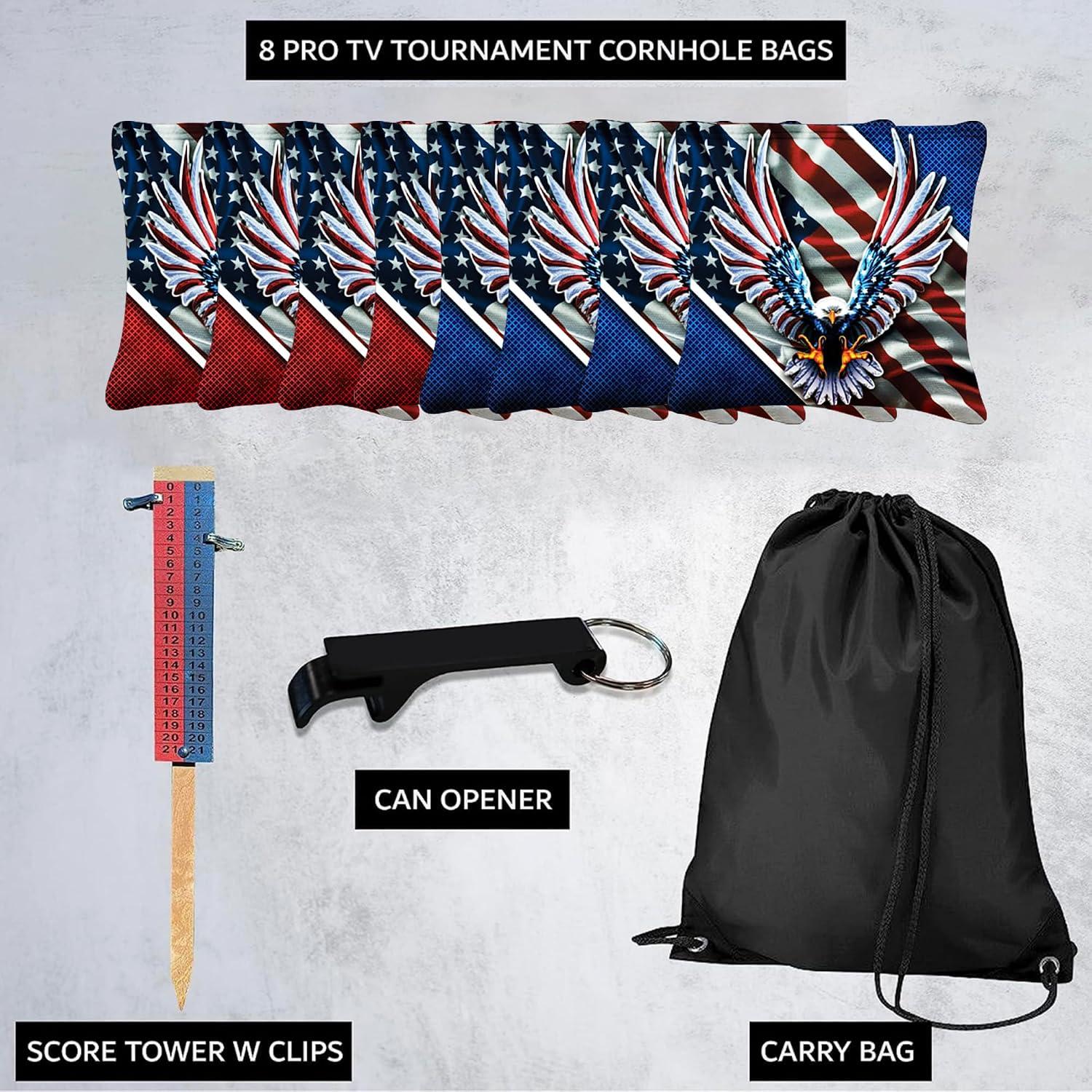 Best Cornhole Bags - Pro Regulation Set for Tournament Play Review