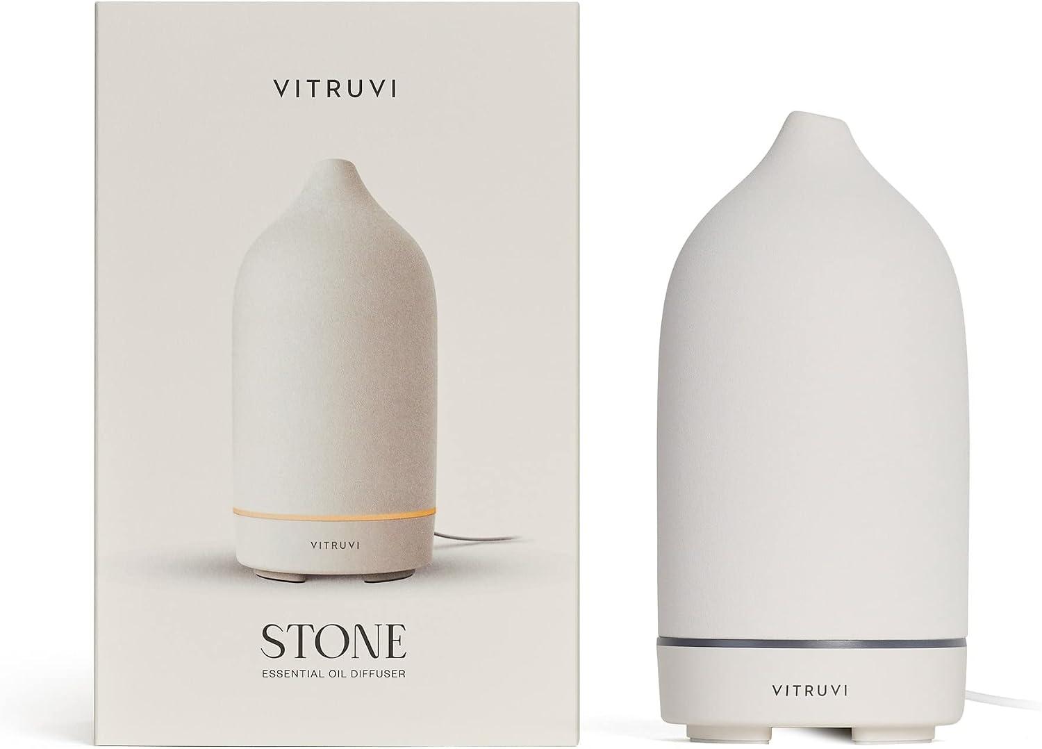 Best Aromatherapy Diffuser - Vitruvi Stone Ceramic Ultrasonic Diffuser Review