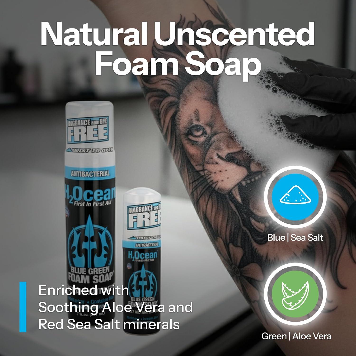 Best Tattoo Aftercare - H2Ocean Tattoo Soap Antibacterial Review