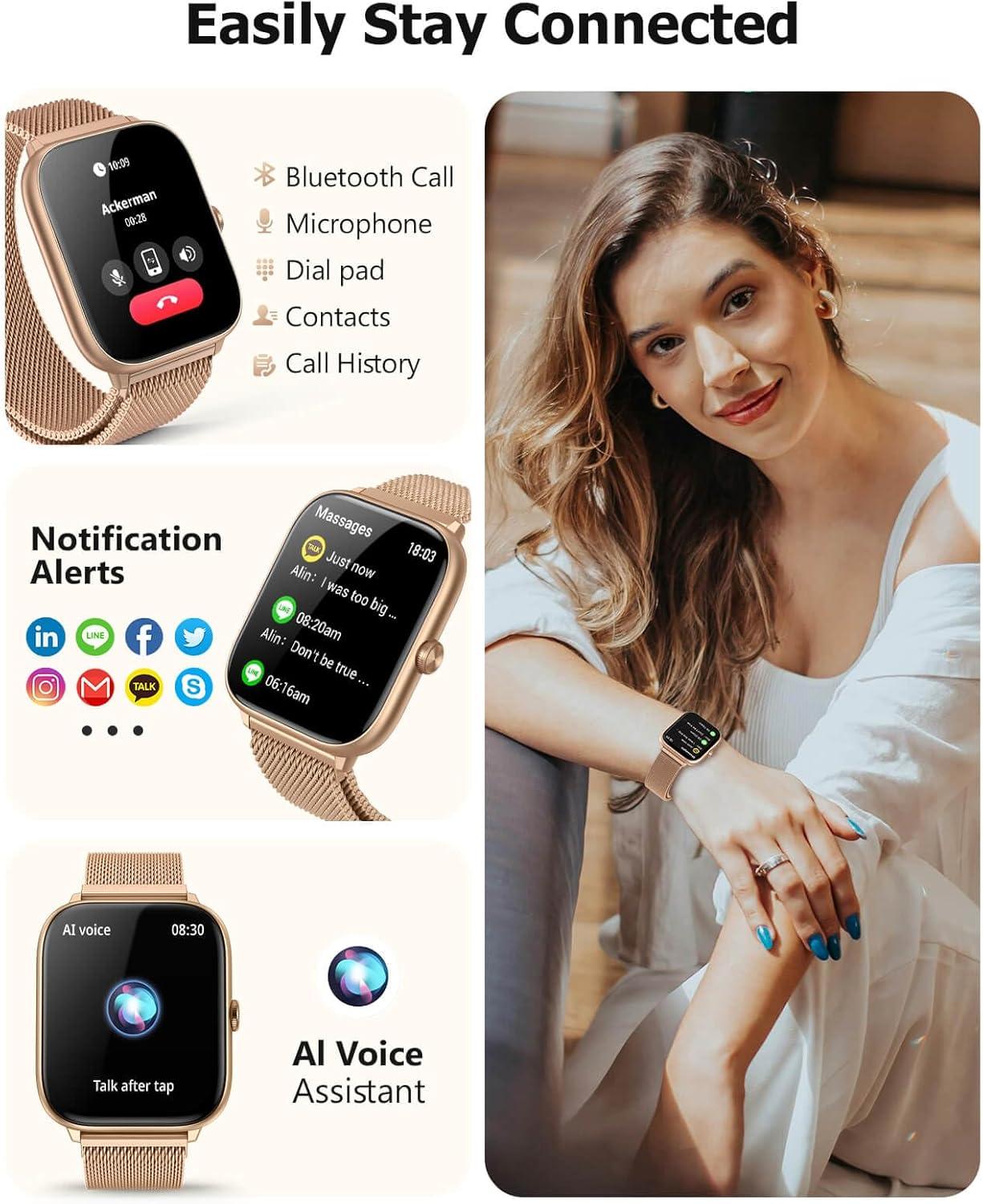 Best Women's Fitness Smartwatch - Blood Pressure, AMOLED, Waterproof Review