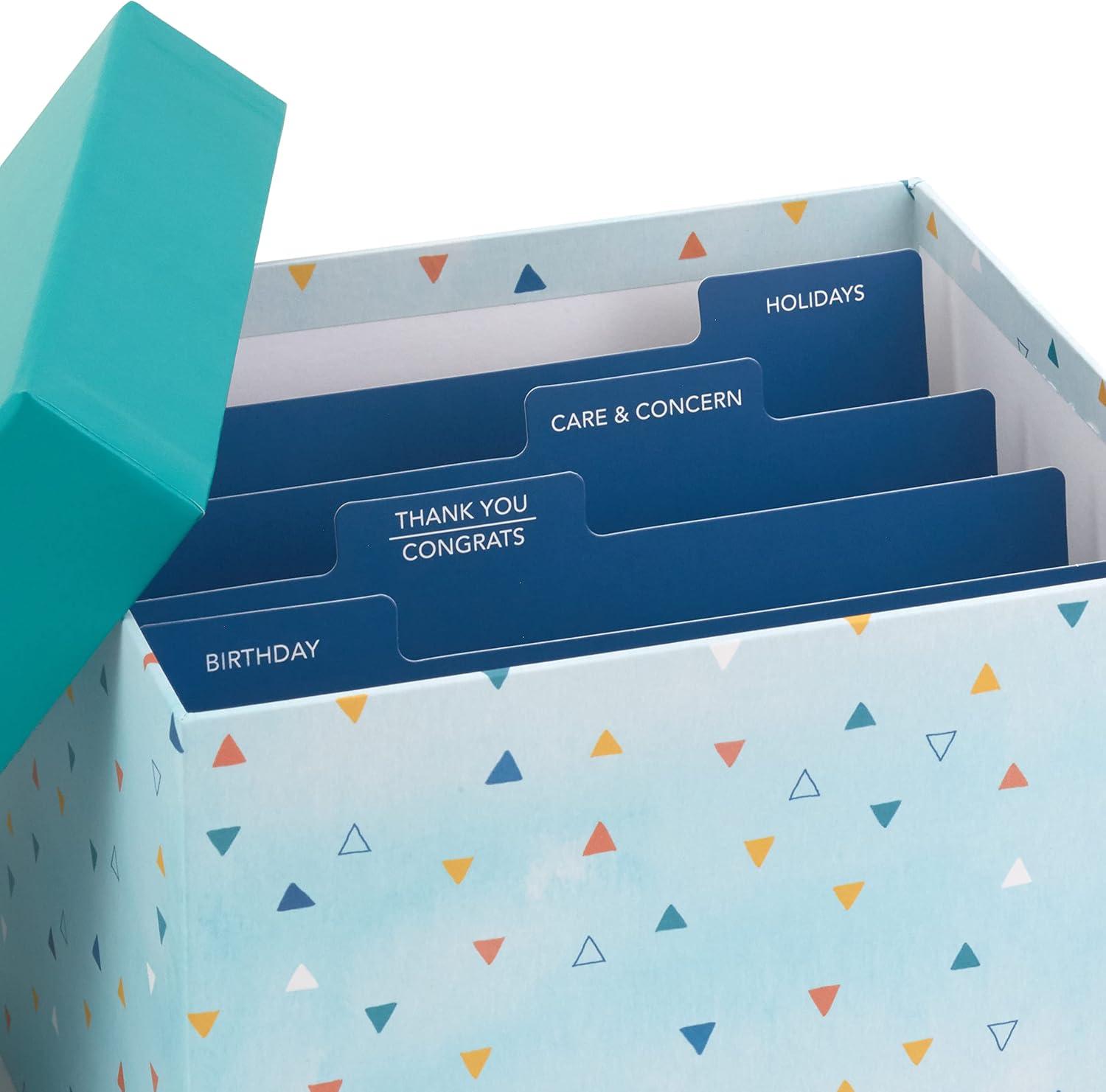 Best Greeting Card Sets - Hallmark Assorted Blank Cards with Organizer (Pack of 100) Review