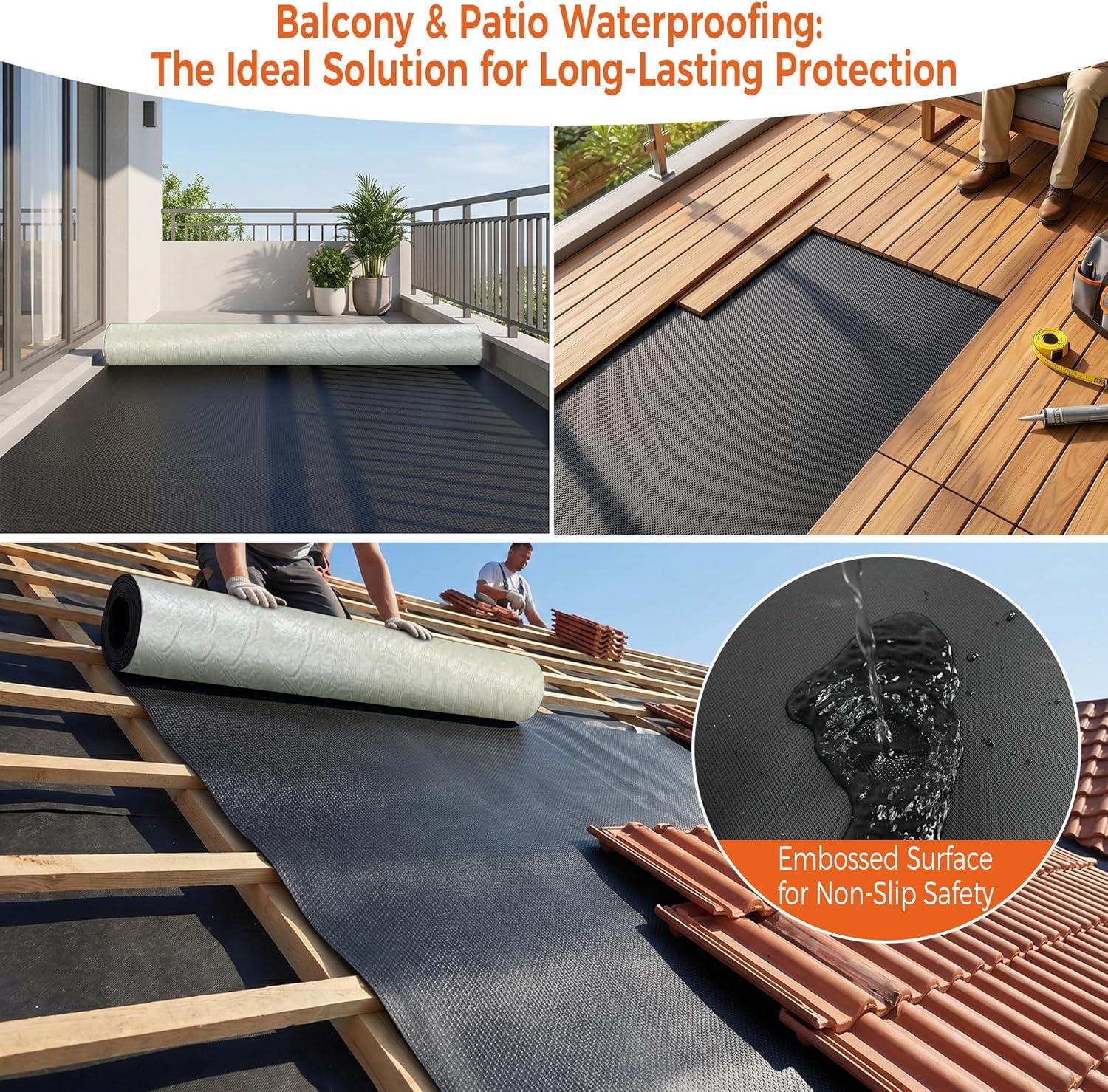 Best Waterproofing Membrane - 50mil EPDM Roof Underlayment Review