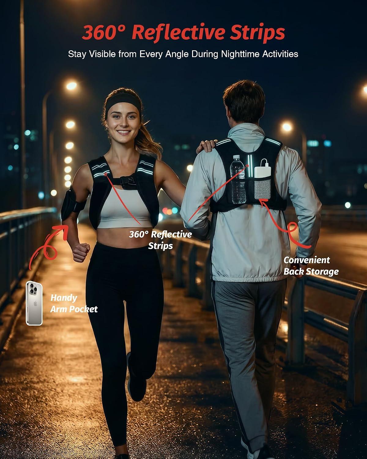 Best Fitness Gear - ZELUS Weighted Vest, 6lb/8lb/12lb/16lb/20lb/25lb/30lb Review