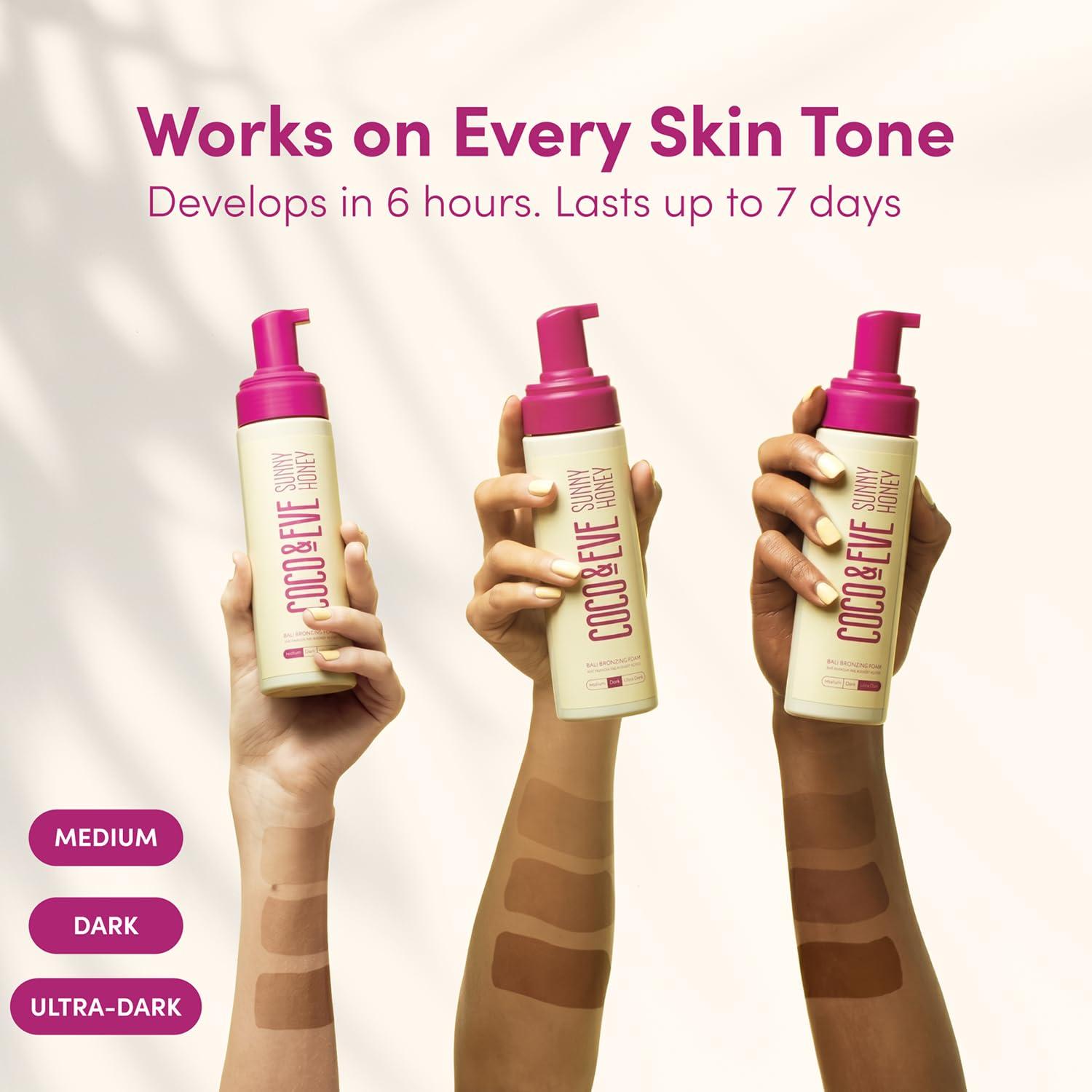 Best Sunless Tanning Foam - Coco & Eve Sunny Honey Self Tanner Review
