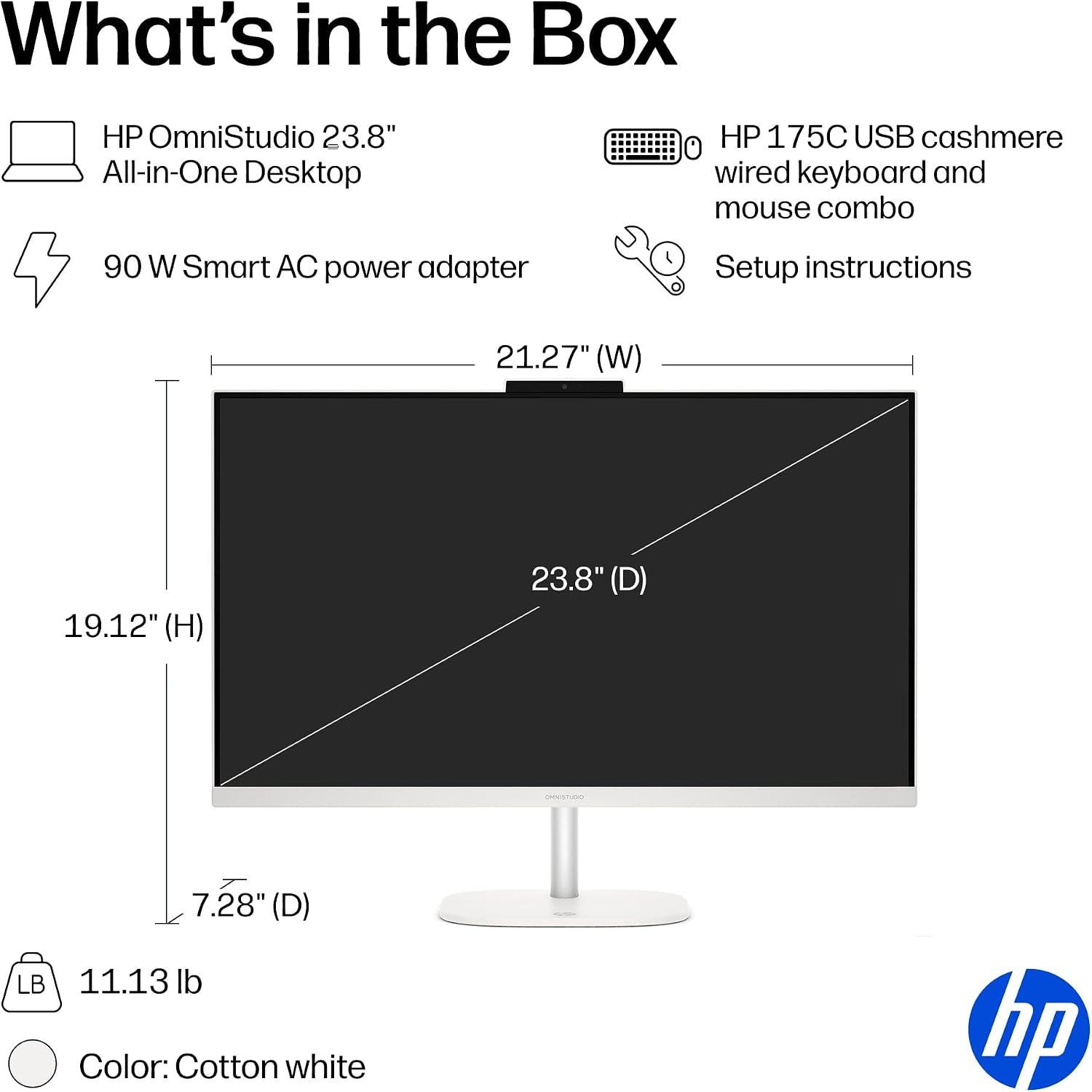 Best All-in-One Desktop - HP OmniStudio 23.8 inch Review