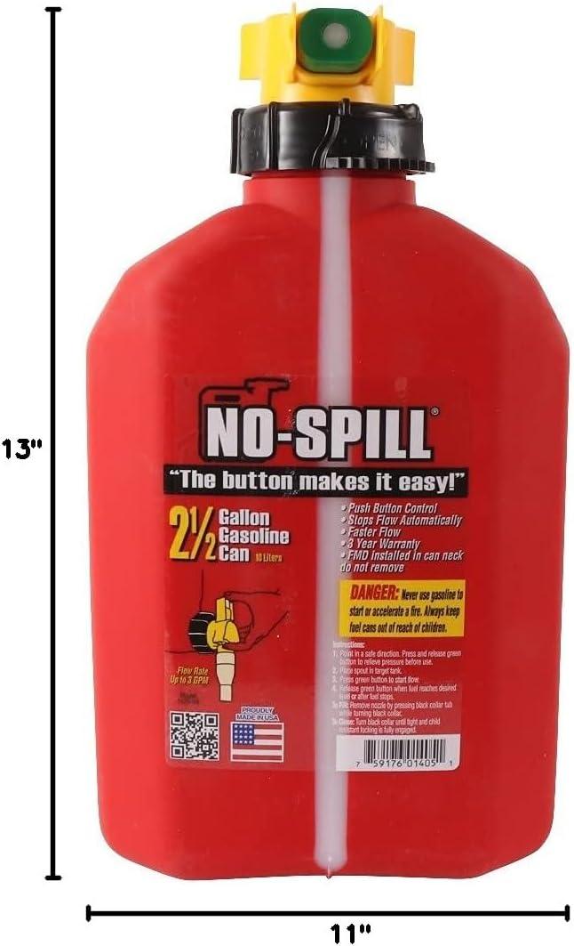 Best Fuel Storage Solution - No Spill 1405 2.5G Gas Can Review