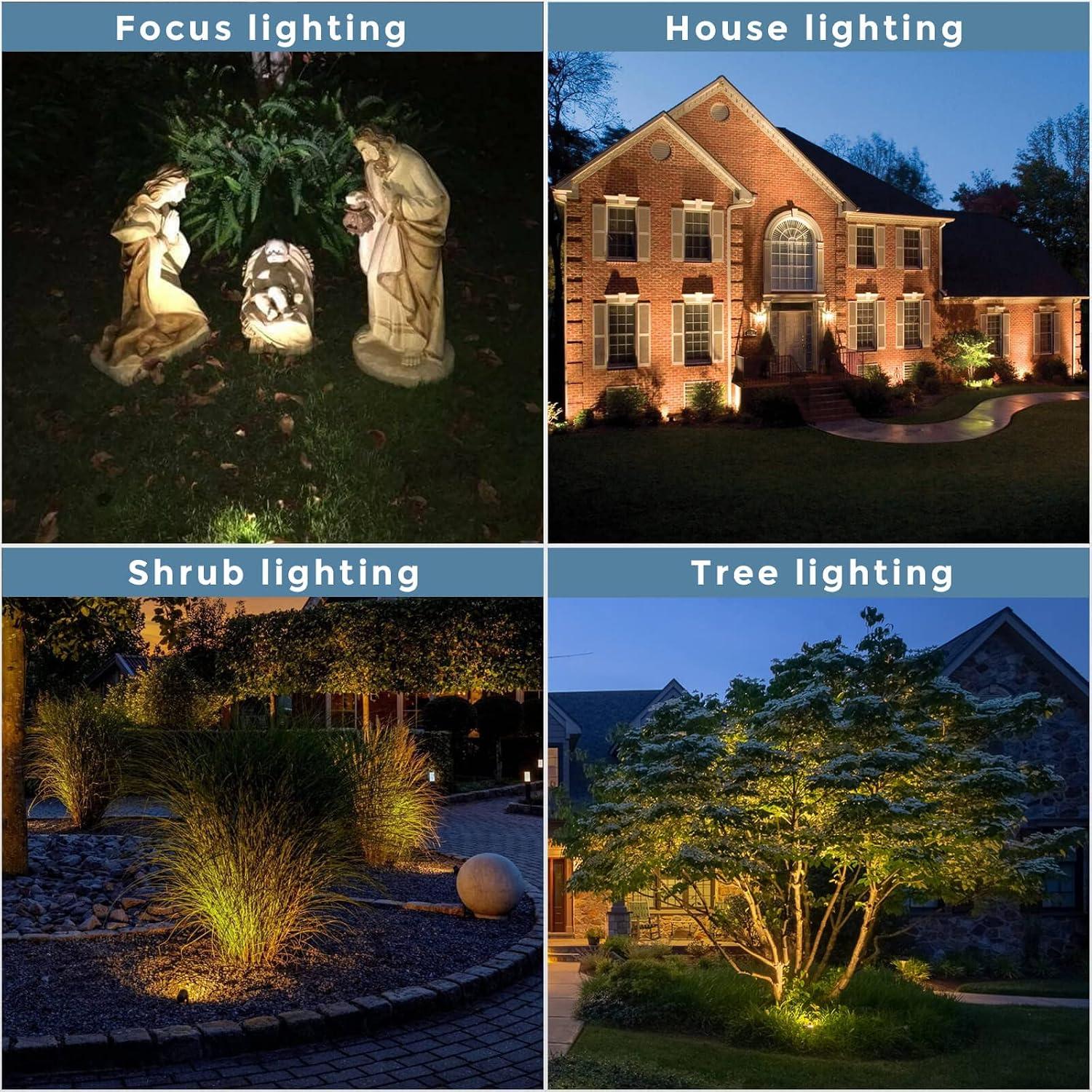 Best Landscape Spotlights - Gardencoin Brass Outdoor Uplighting Review