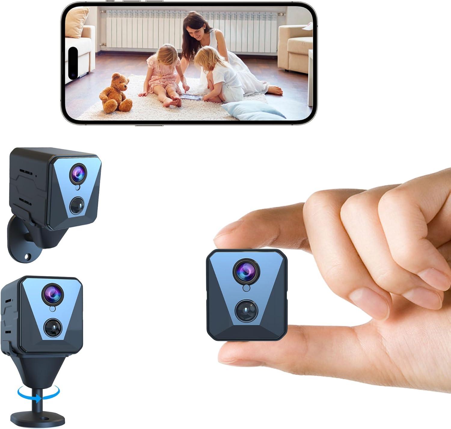 Upgraded Nanny Cam: tested, 4K HD WiFi... 100 days battery surprise!