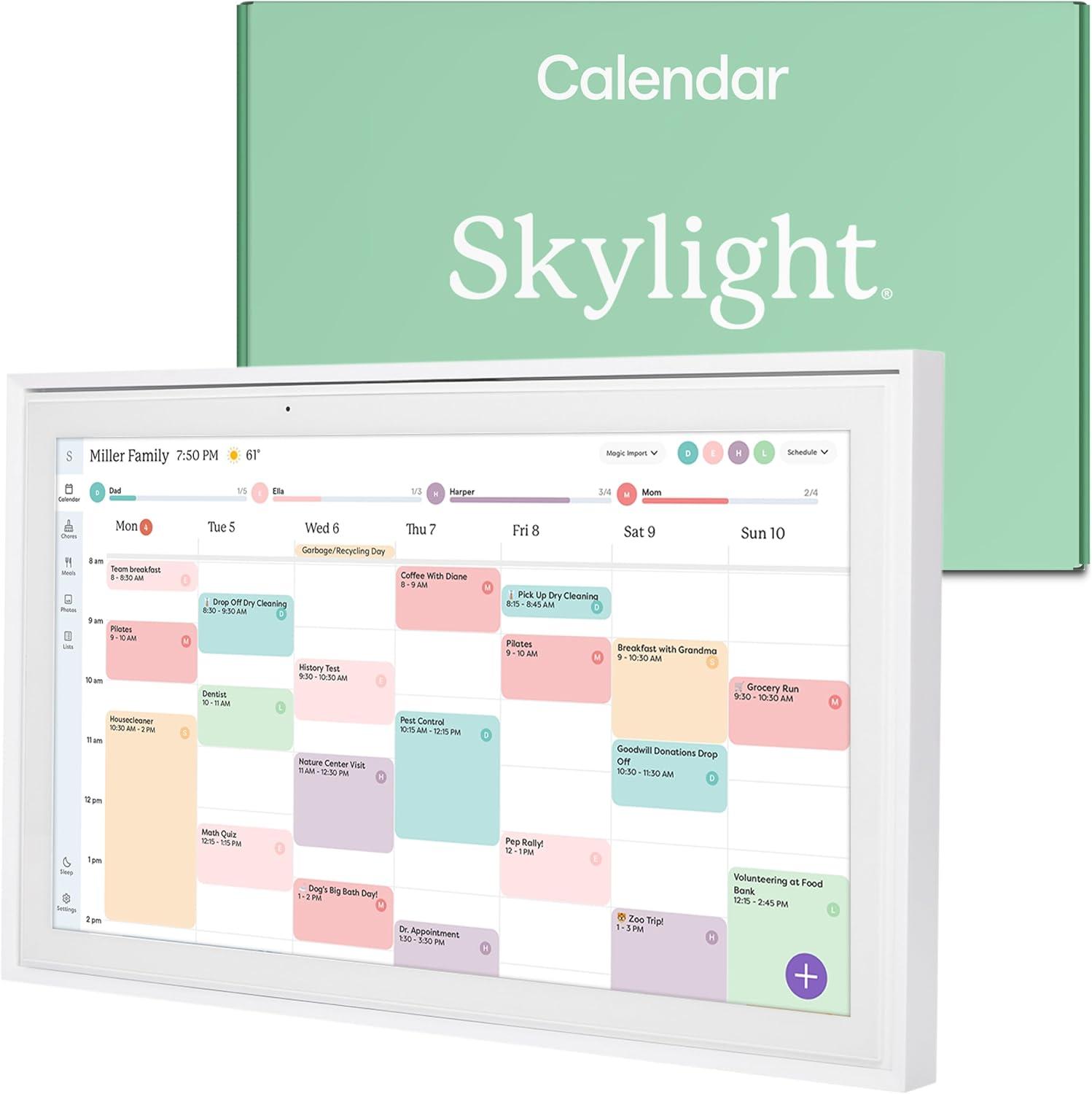Skylight Compared Vs. 2025 Wall Cal: Tested Smart Touch & Chore Fun... Great Family Organizer!