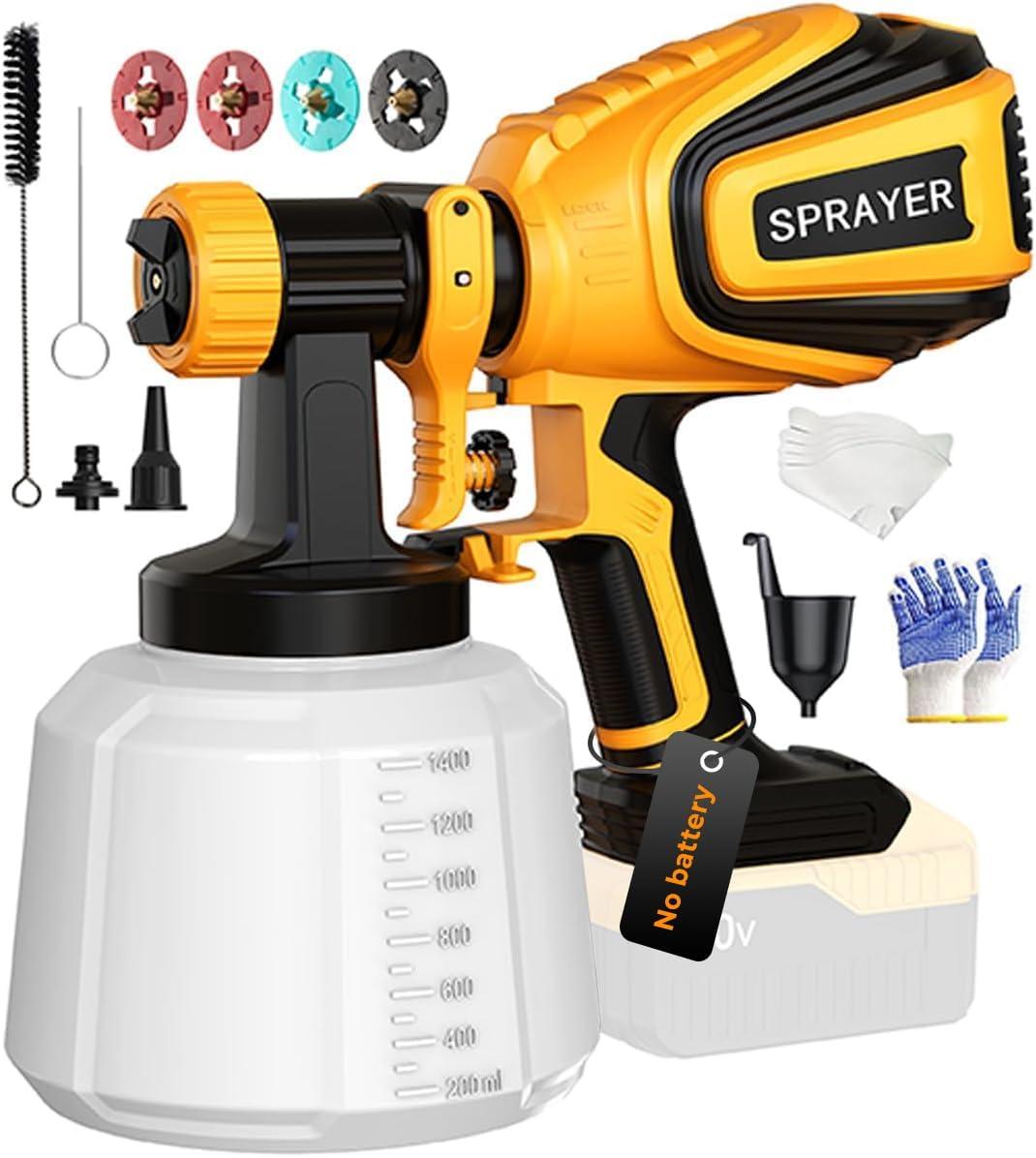 Versus Review: Dewalt 20V Paint Gun's Clean-Up Tested for Quick Outdoor Jobs