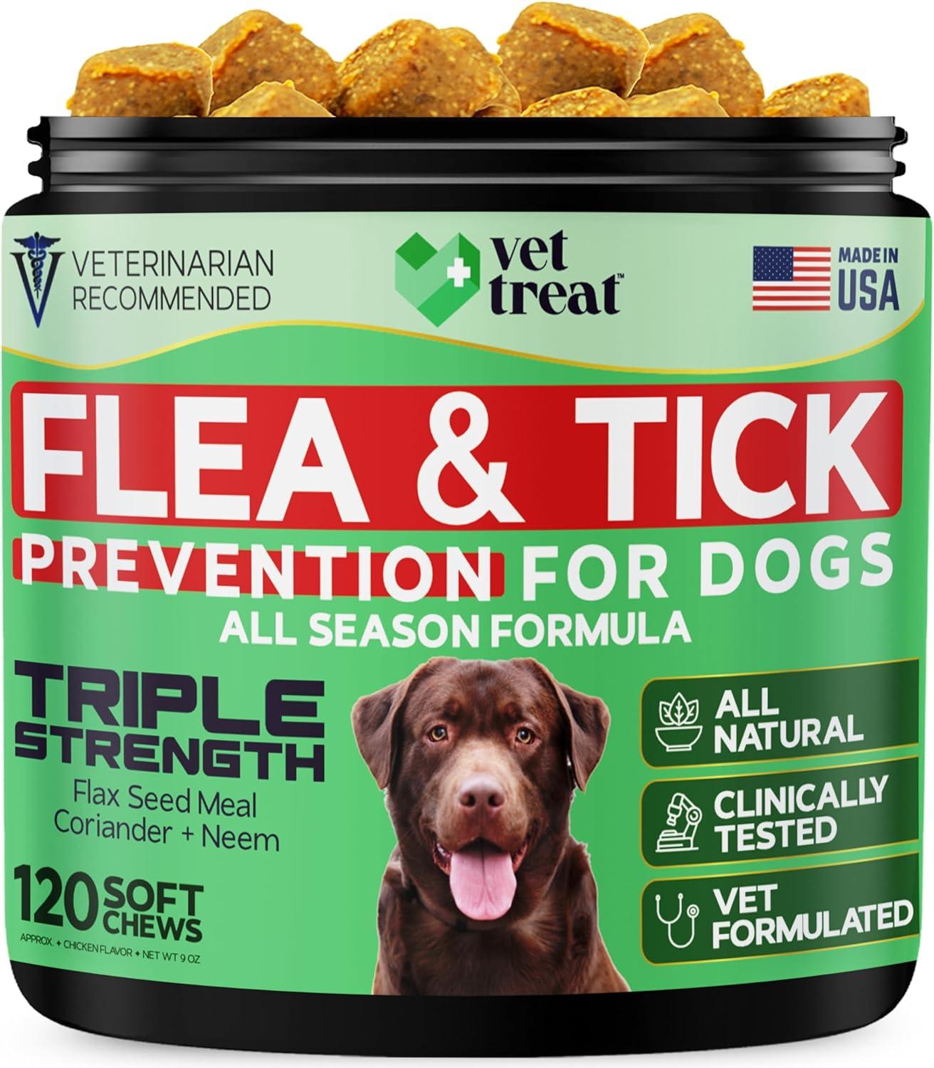 USA-Made, Natural Dog chewables vs. oral treats... Vet Recommended Flea Chew Showdown!