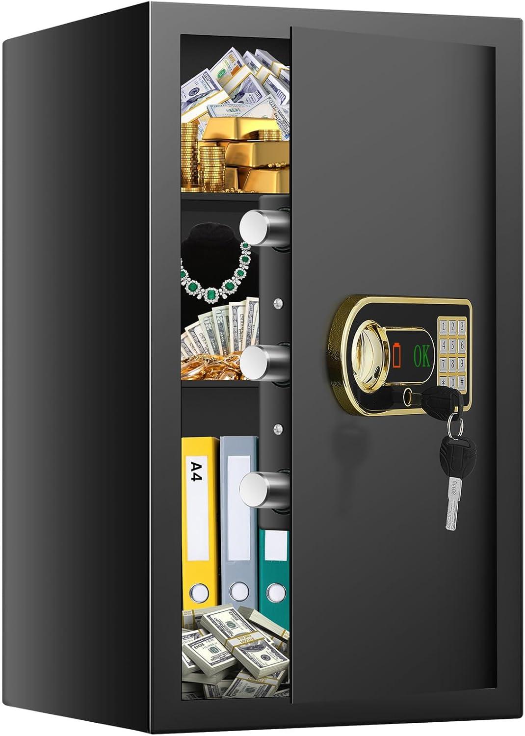 Fire-Proof, Water-Proof Safe: Large Digital Combo,ientôt...Compare vs. Document Protection Today!