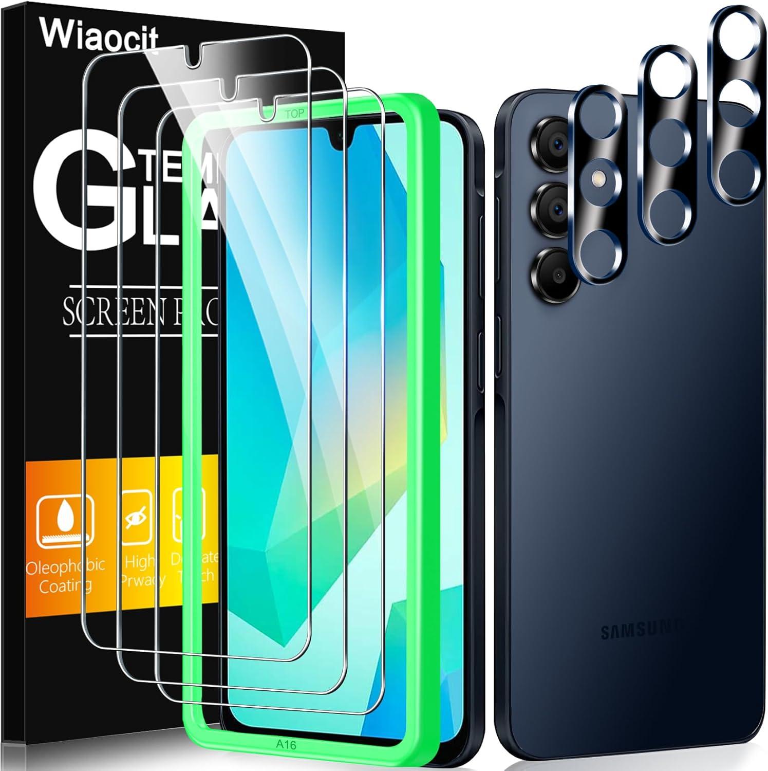 Samsung A16 Full Protection: Tested Case-Friendly comparison...3 Pack fun!