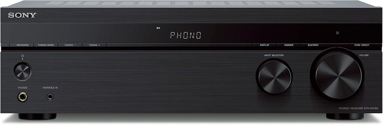 Sony Versus STRDH190: tested Stereo/Bluetooth receiver with stunning Phono... Here’s what buyers seek!