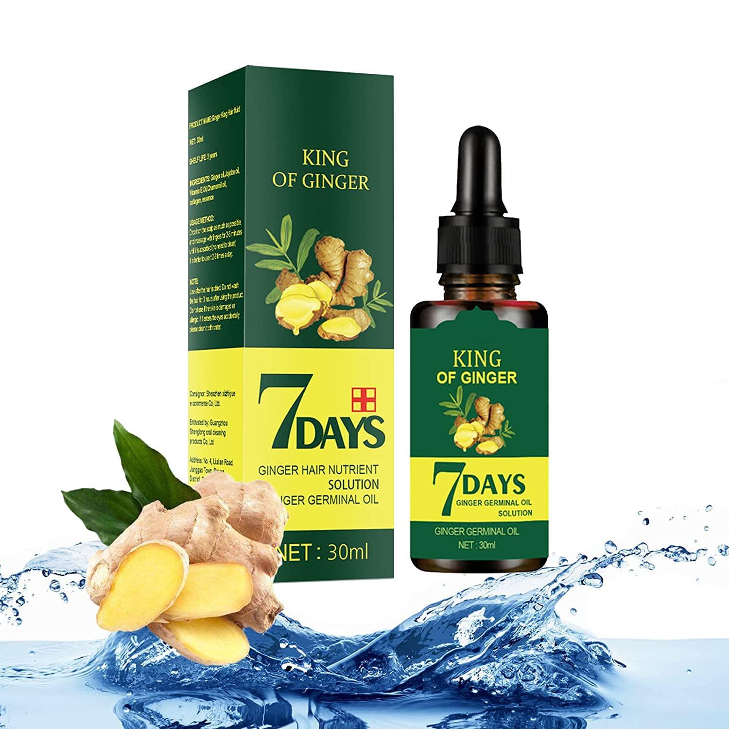 Ginger Hair Growth vs Germinal Serum: Tested 7-Day Regrow... Nourishing Roots Showdown!