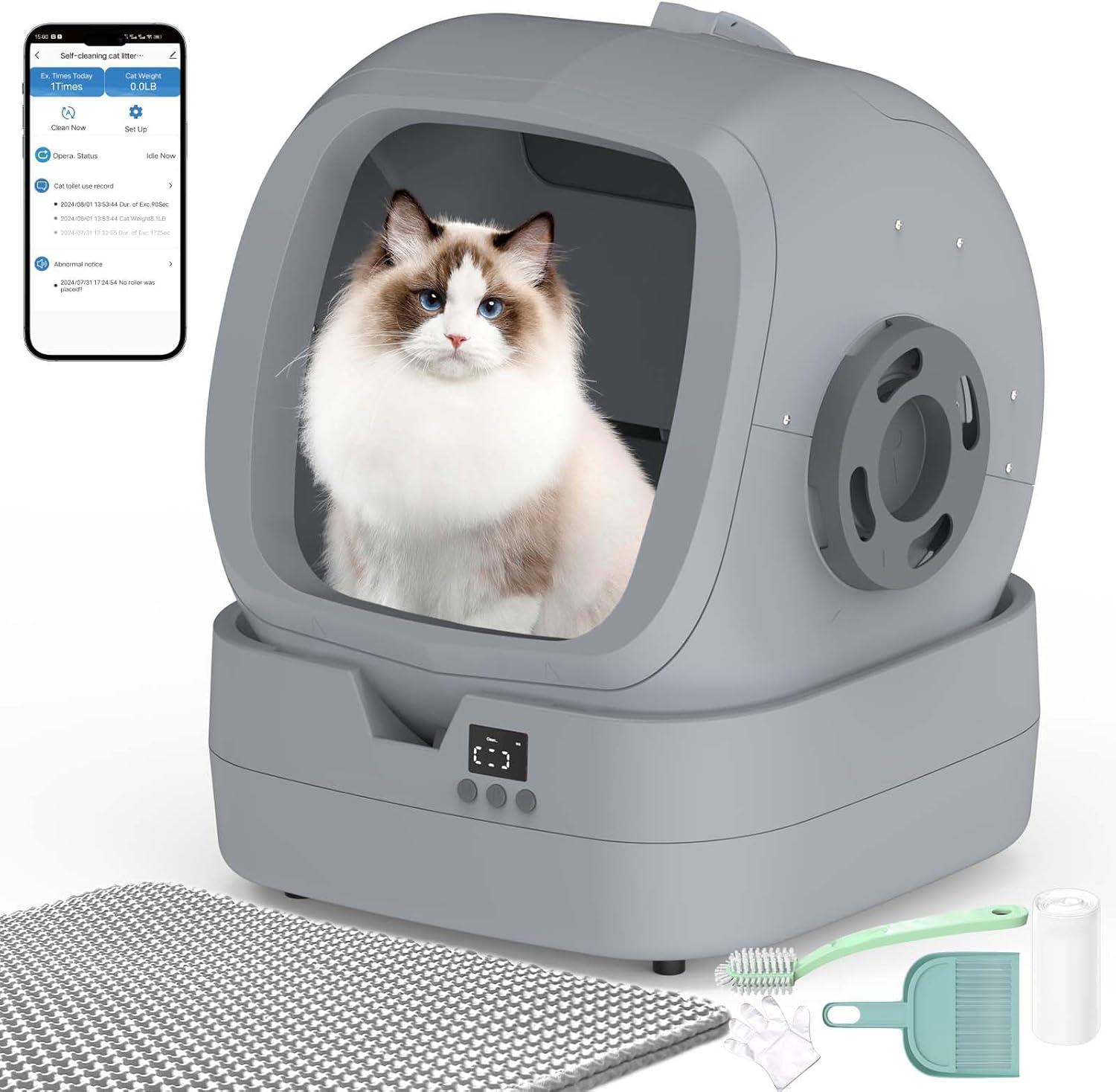 App-Control Weight Monitor vs. Surprising Health Insights: Multi-Pet Smart Litter Box Showdown