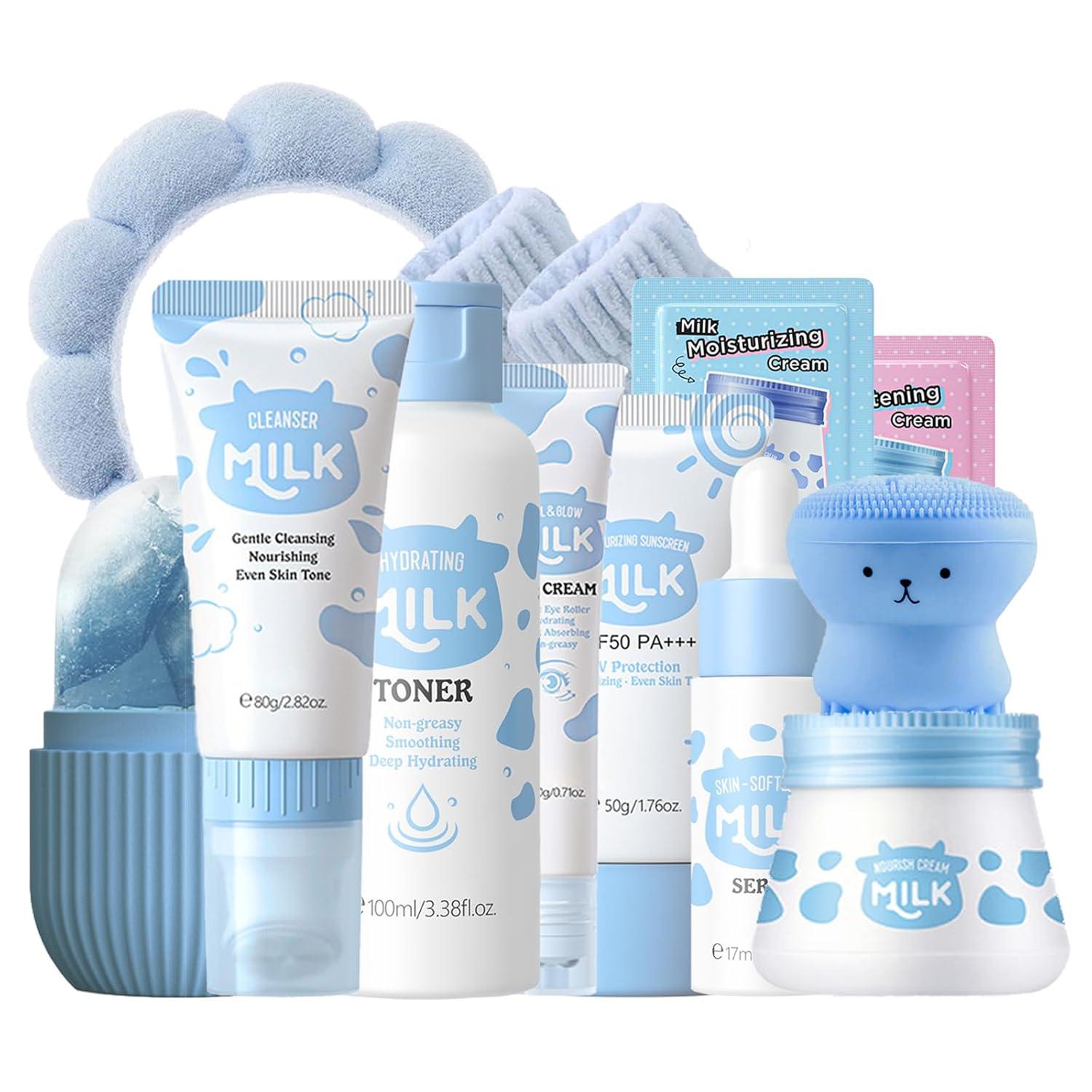 Shocking Skin Results! Milk Teens Kit Compared: Sunscreen, Serum...vs Counterparts!