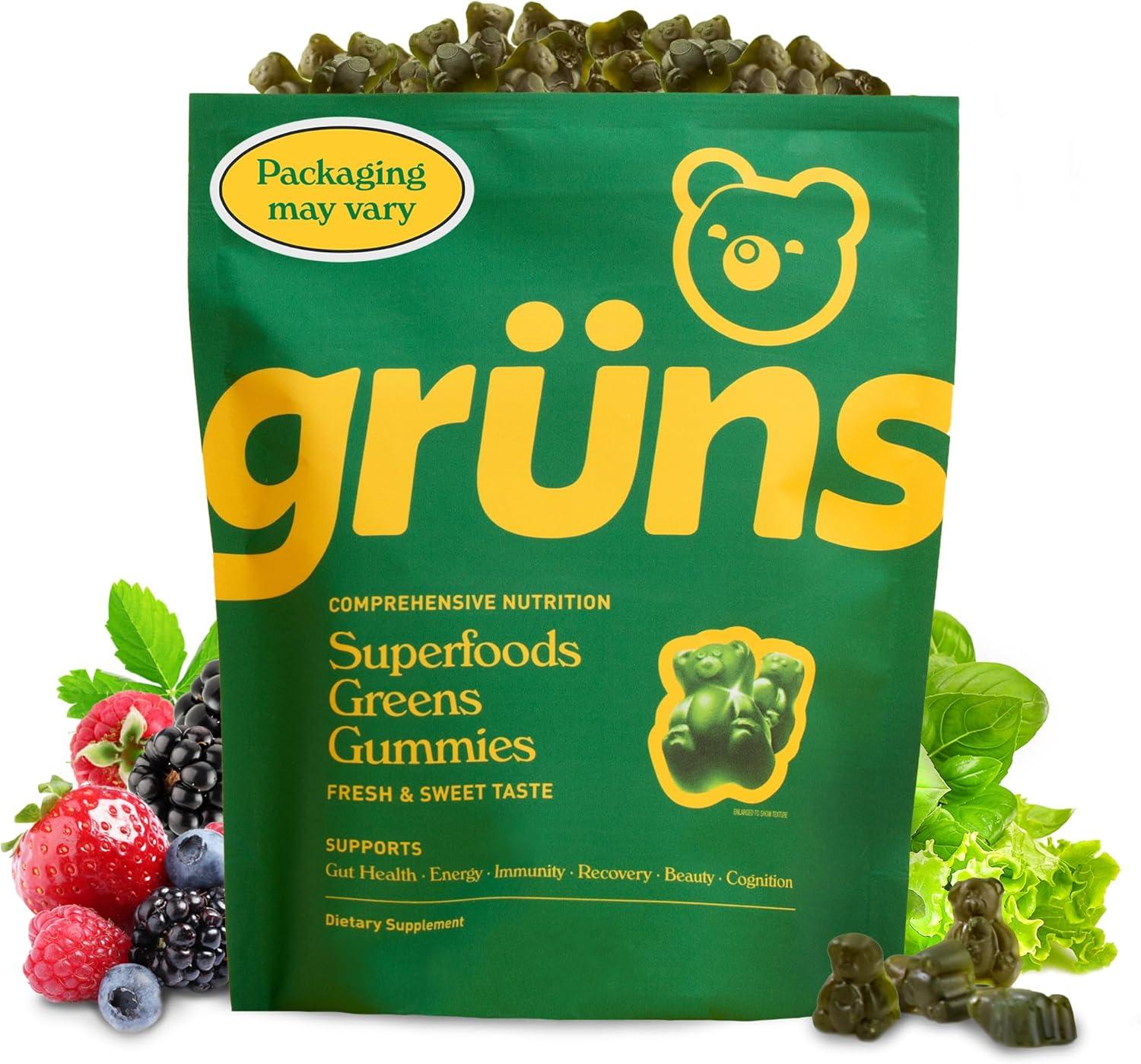 Grunns Gummies: Greens, Digestion Compared, Surprisingly You're Tested Out