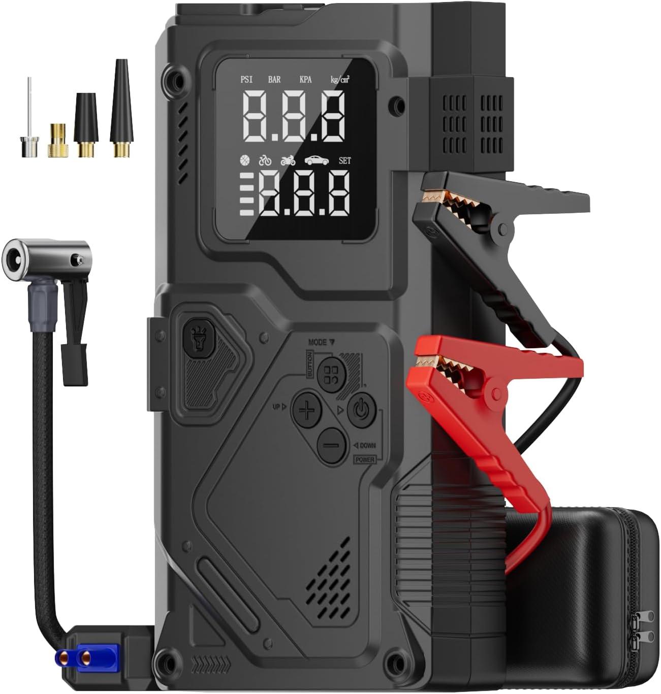 Jump Starter vs Compressor: Tested Portable Power Tool Benefits Car Bike Use