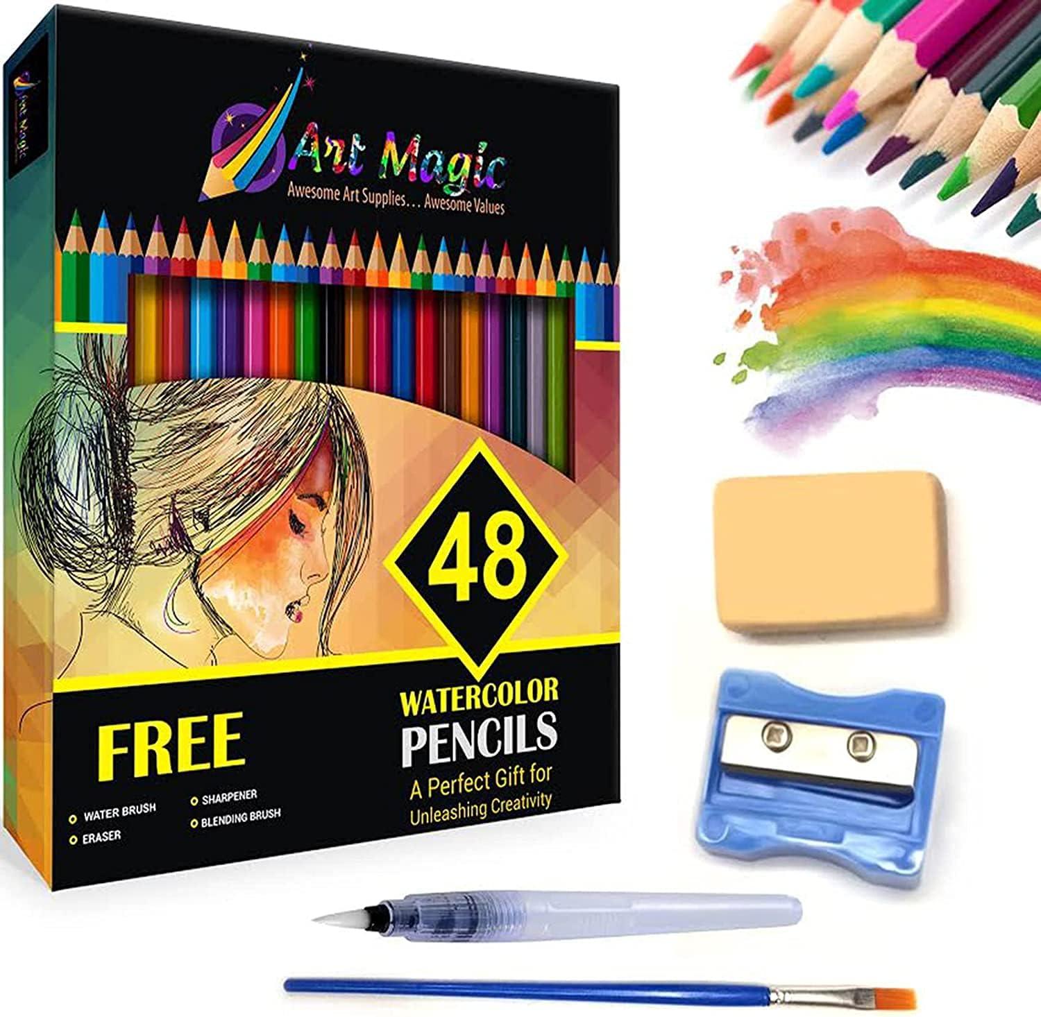 Surprising Blend Magic... 48 Pencils Versus Art Needs for Teens
