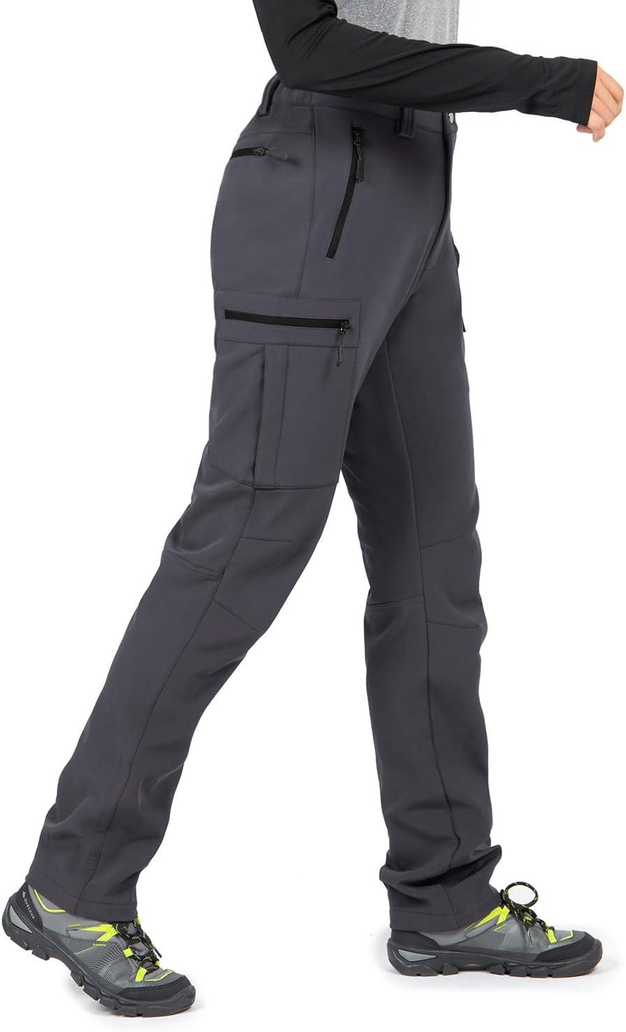 Snowy tested versus softshell water-resistance winter hike pants... amazing!