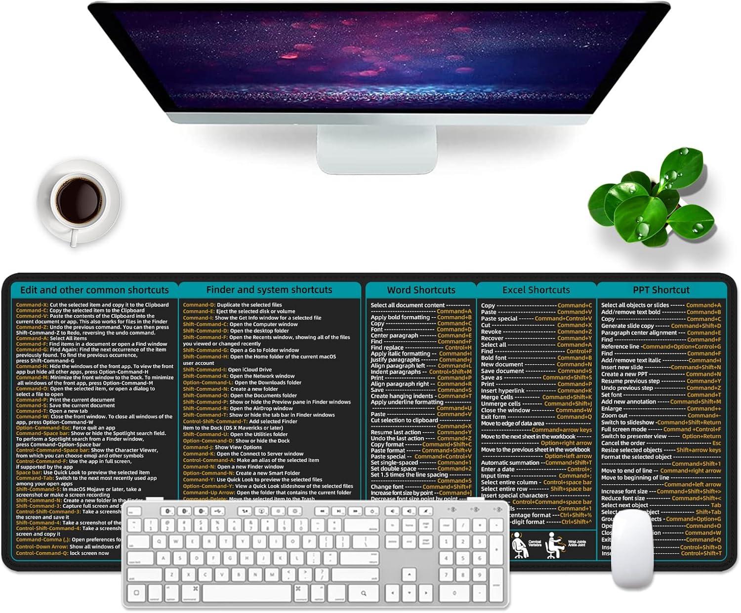 Surprising Insight: Mac Shortcut Mousepad XL Compared for Gaming vs Desk Use... 39