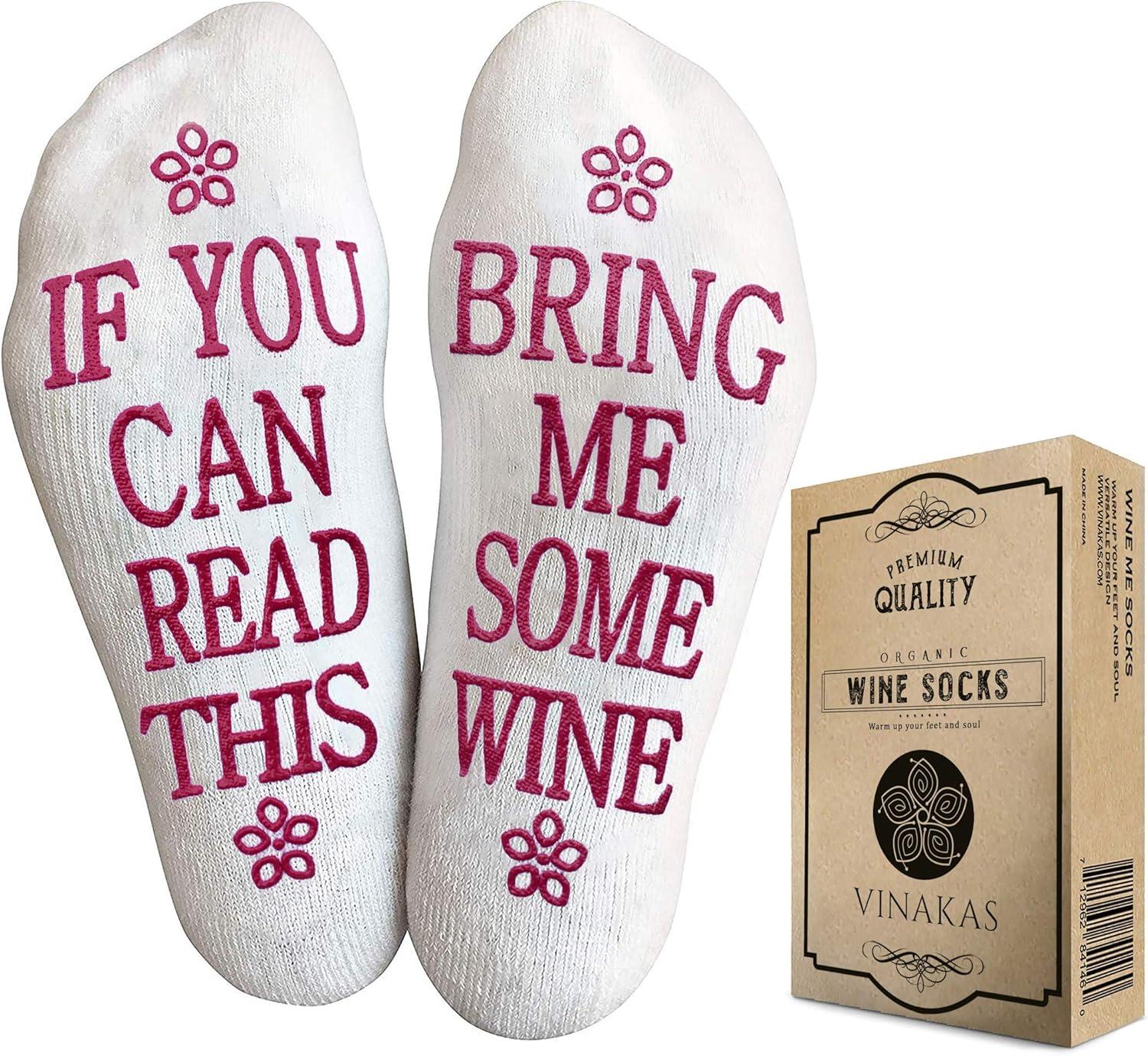 Funny Wine Socks: Tested Wine Lover Gifts... Perfect Gift Choice!