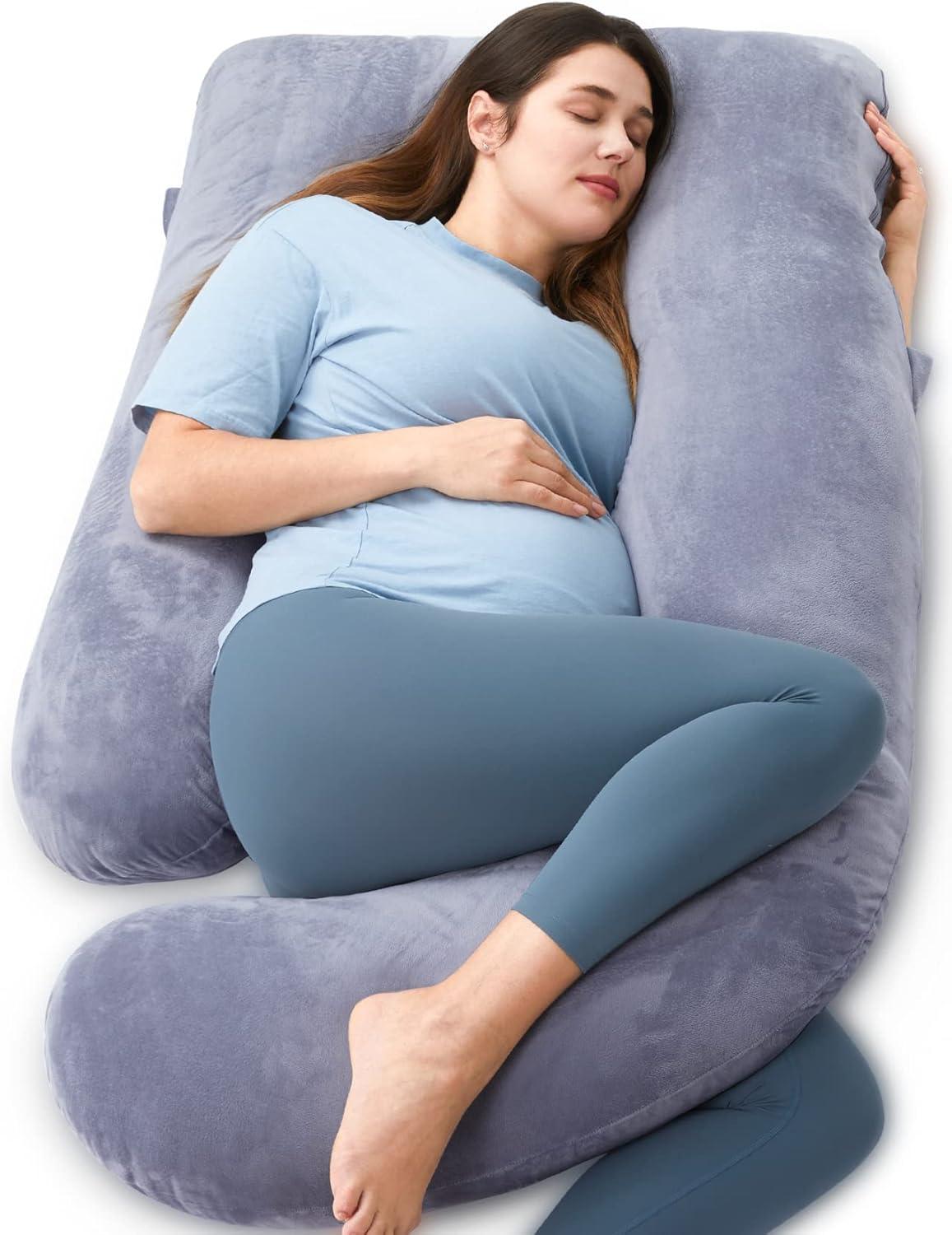 Cozy Pregnant Sleep: Surprising Showdown of U-Shaped Pillows for Back, Belly Relief